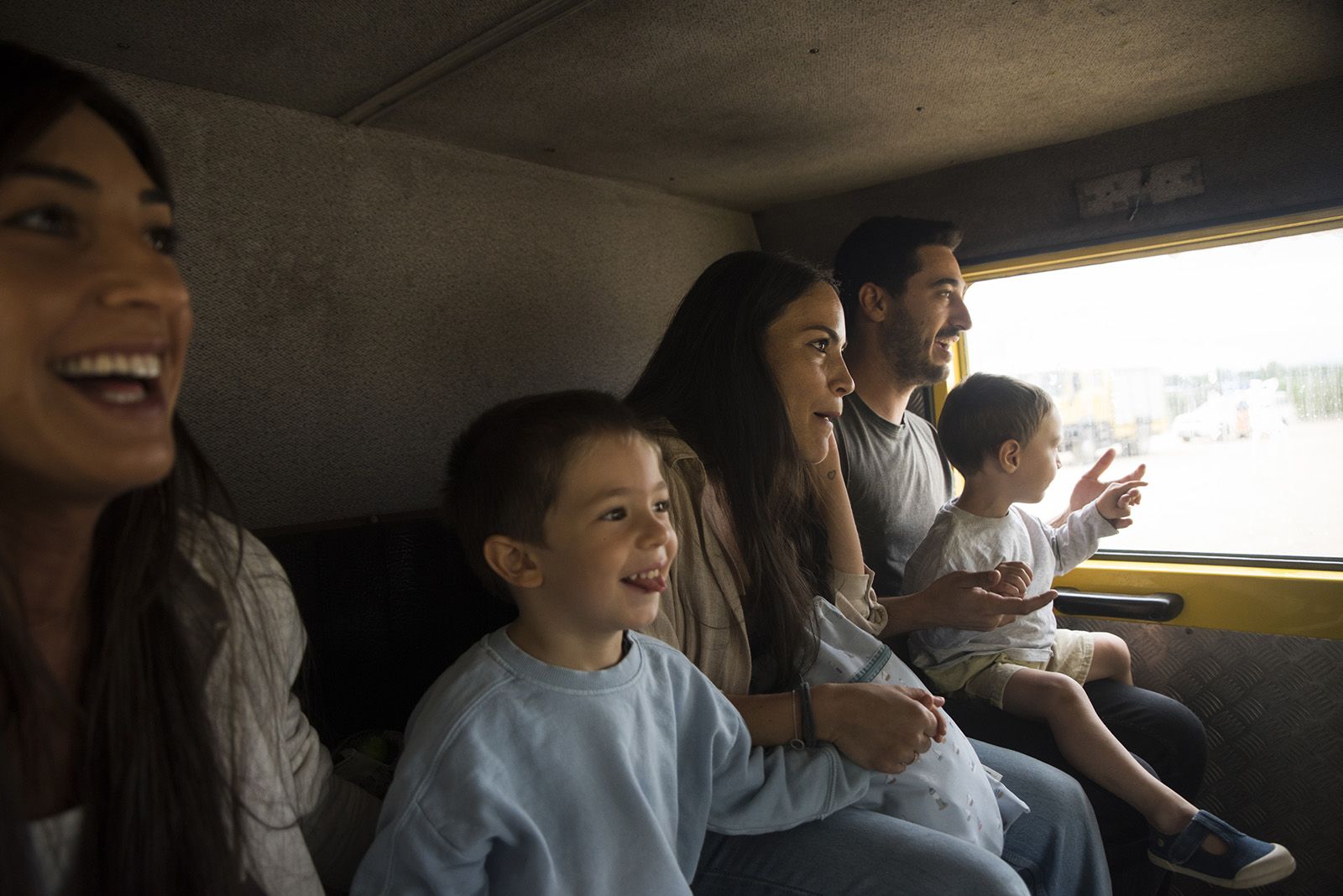 Circuit d'activitats amb ADF, Policia Local, Mossos d'Esquadra i Protecció Civil. FOTO: Bernat Millet.
