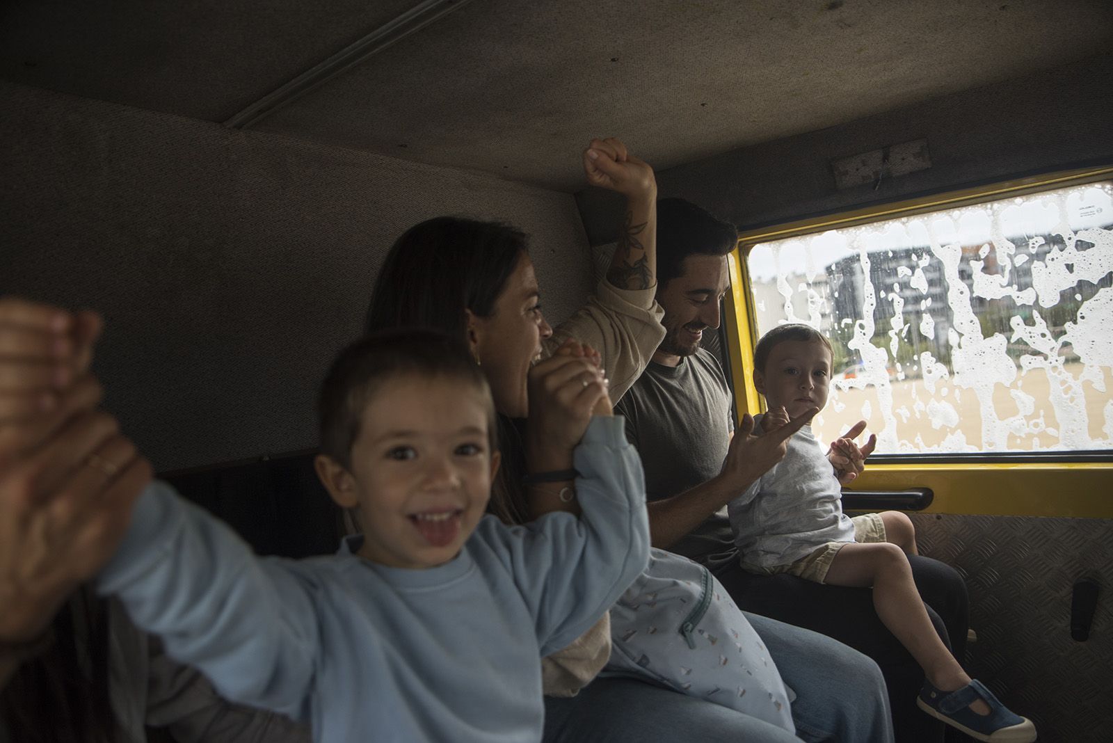 Circuit d'activitats amb ADF, Policia Local, Mossos d'Esquadra i Protecció Civil. FOTO: Bernat Millet.