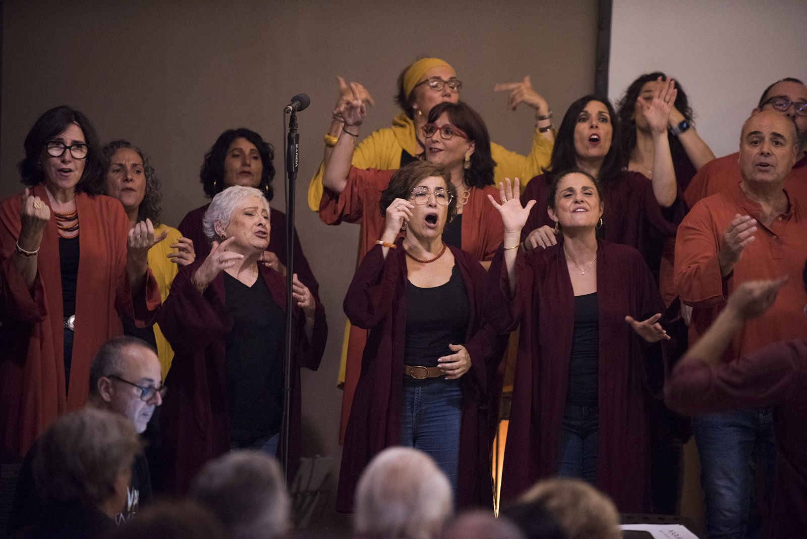 Concert amb Mas Gospel. FOTO: Bernat Millet.