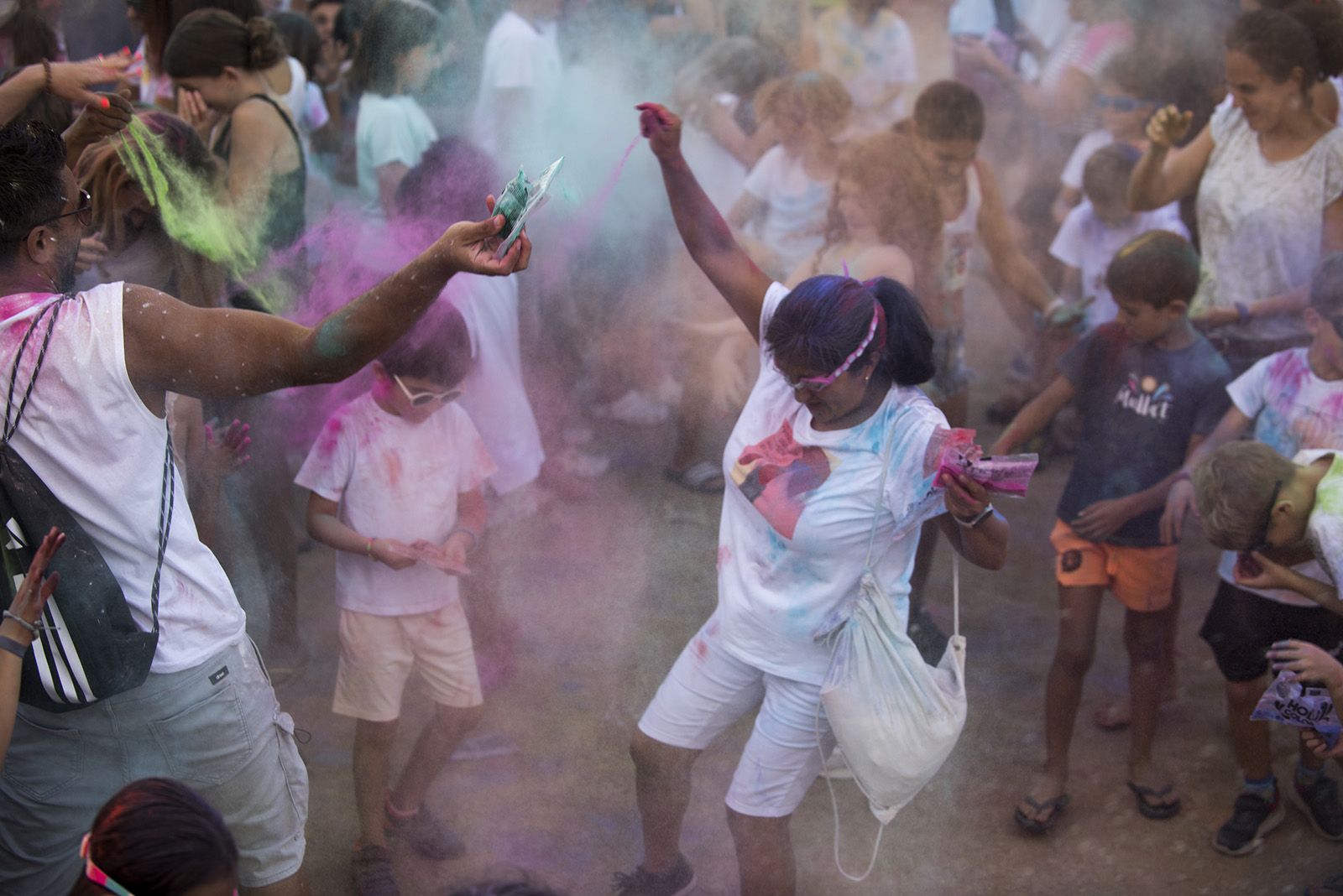 Festa Holi. FOTO: Bernat Millet.