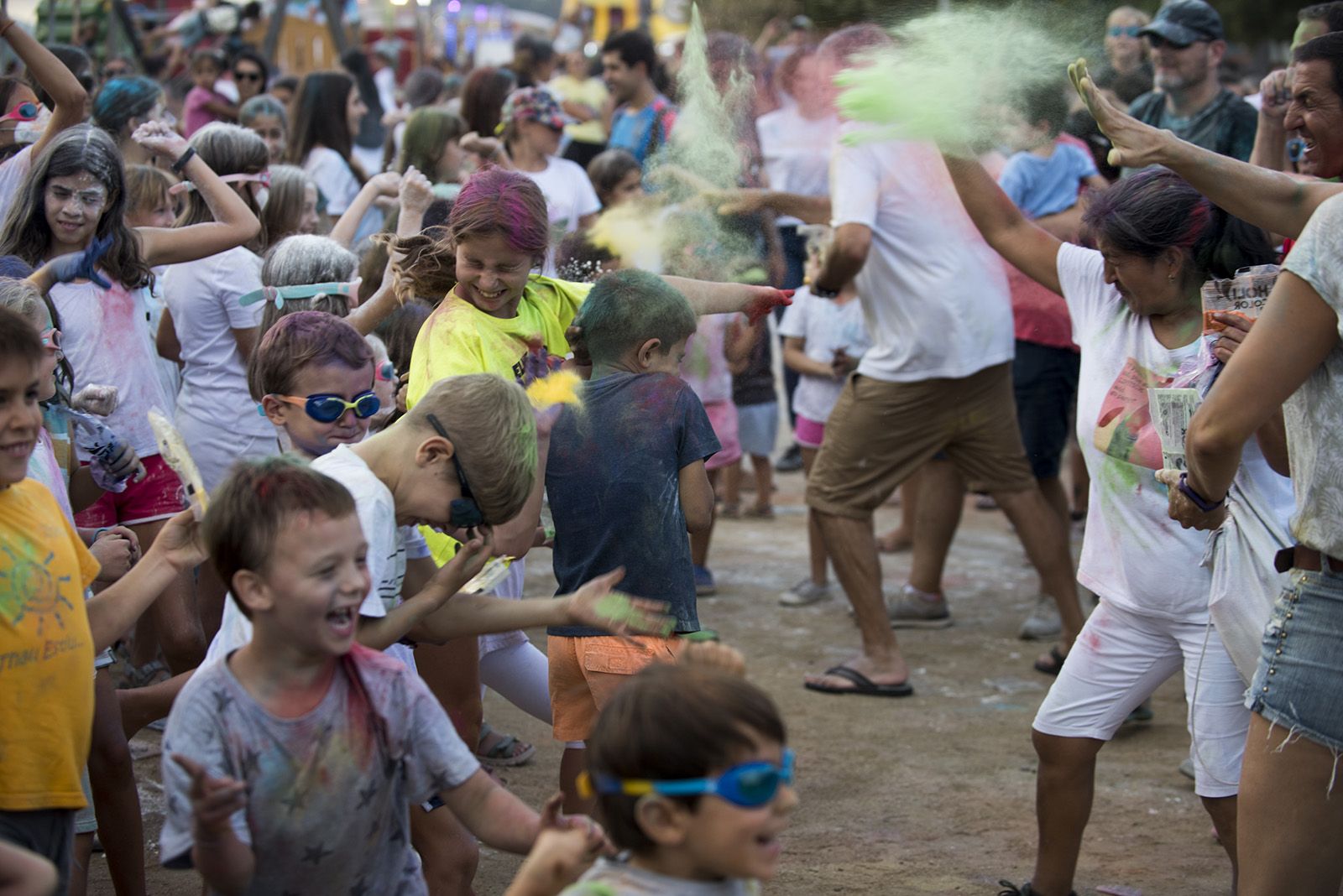 Festa Holi. FOTO: Bernat Millet.
