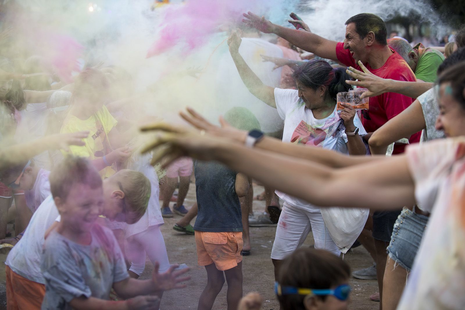 Festa Holi. FOTO: Bernat Millet.