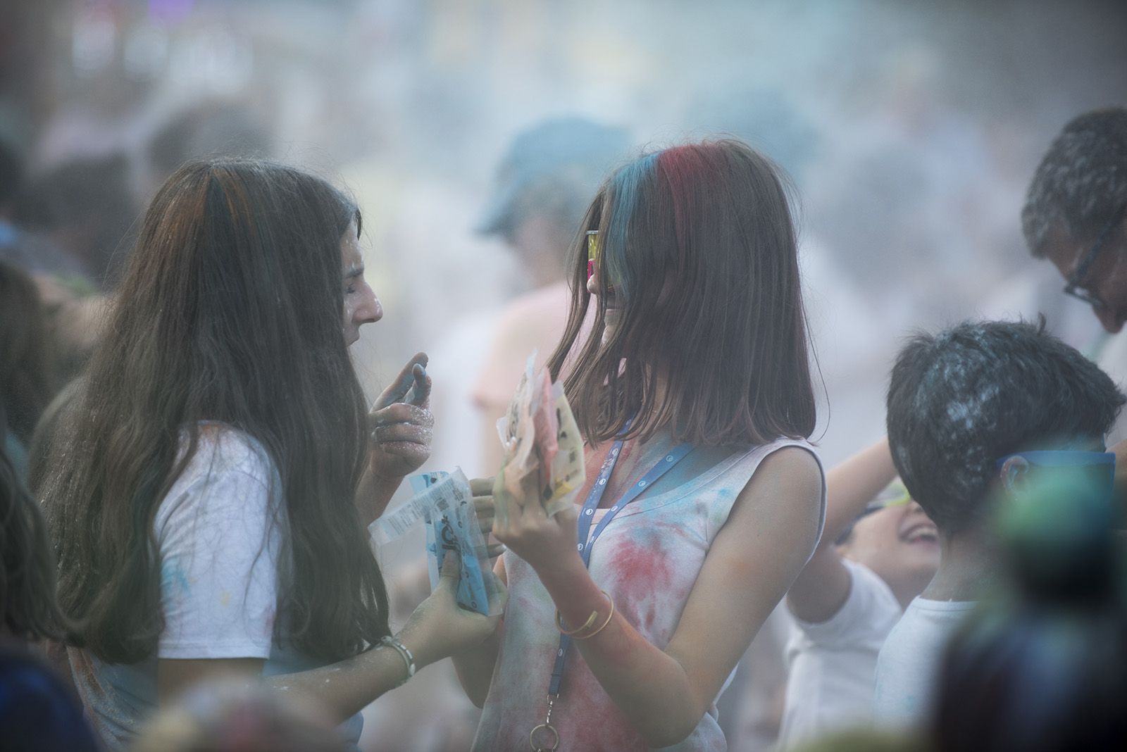 Festa Holi. FOTO: Bernat Millet.