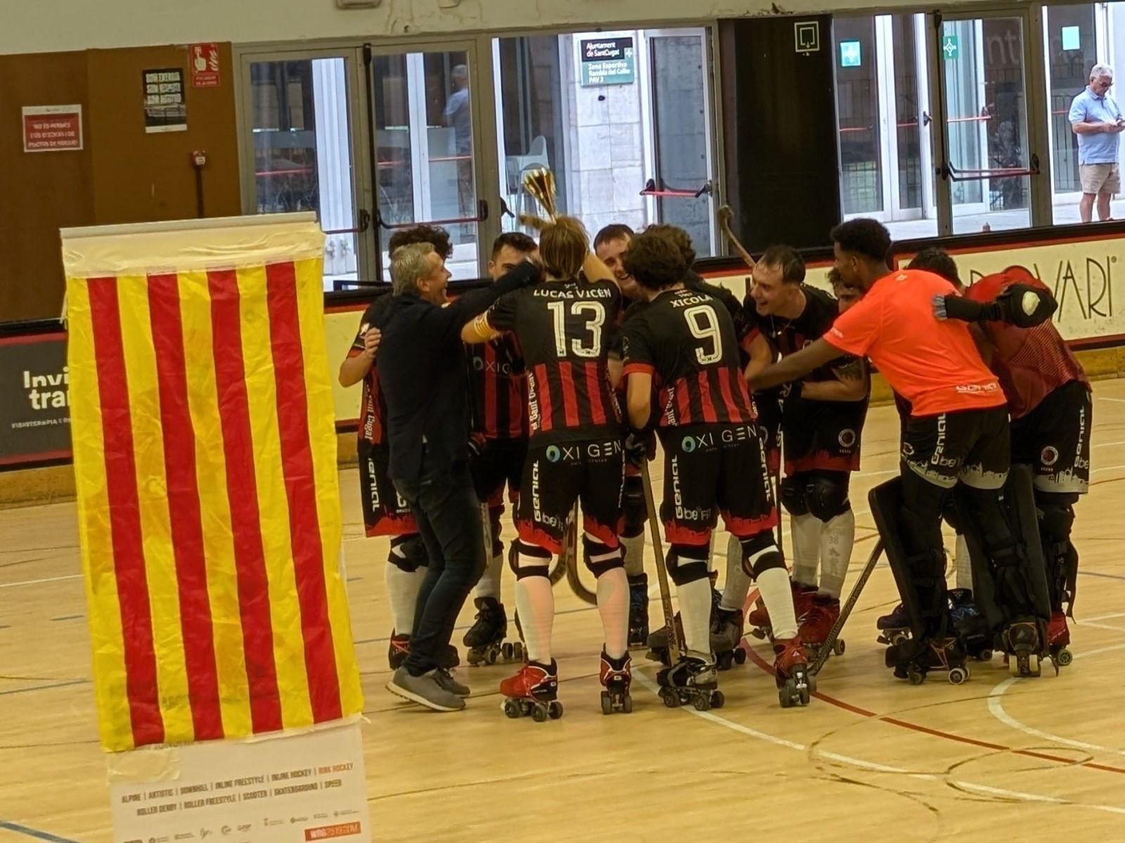 El PHC Sant Cugat a la Copa Monestir 2025. FOTO: Cedida
