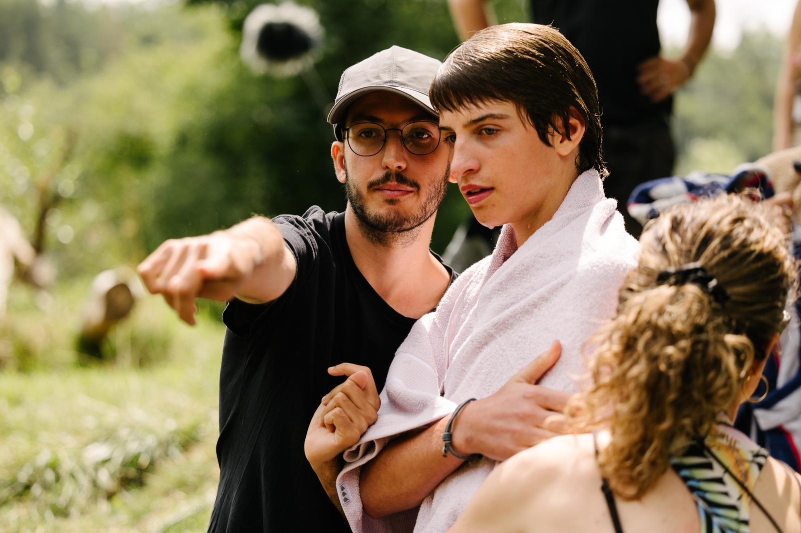 Jaume Claret Muxart dirigint 'Estrany Riu'. FOTO: Cedida per Jaume Claret Muxart