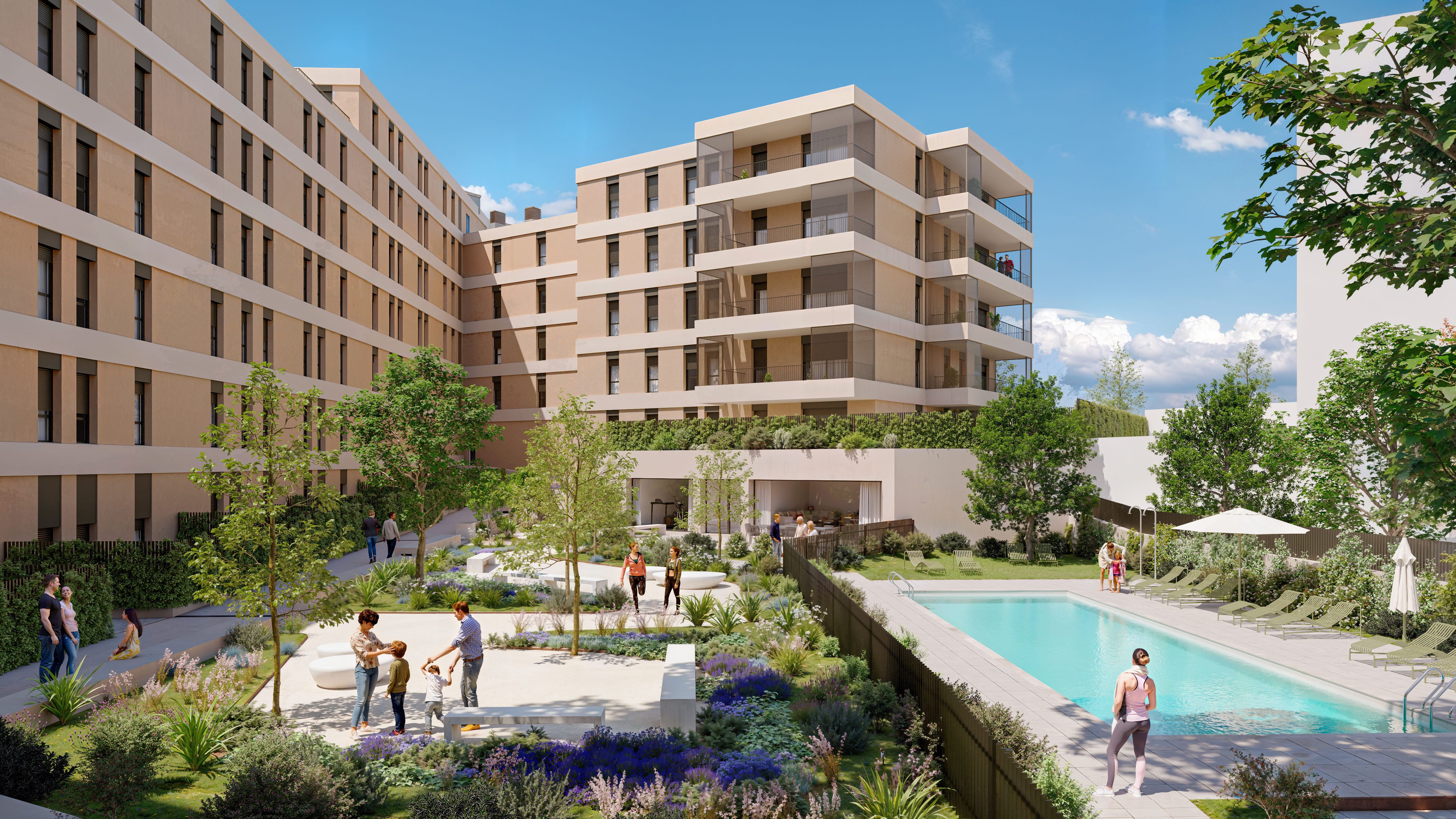 Promoció Mistral Parc de l'Alba disponible a Culmia. FOTO: Cedida