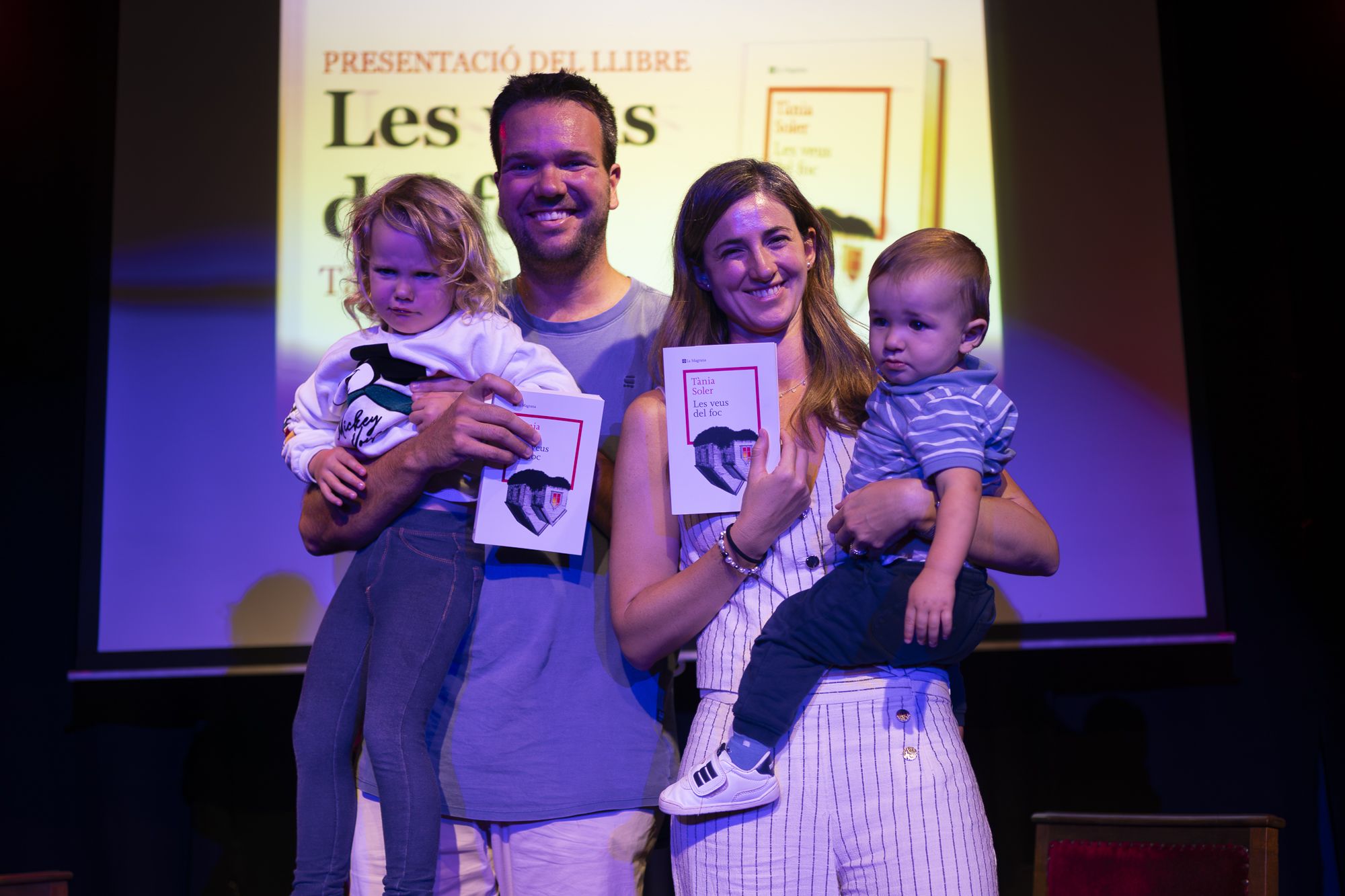 Presentació del llibre "Les Veus del Foc". FOTO: Mireia Comas (TOT Sant Cugat)