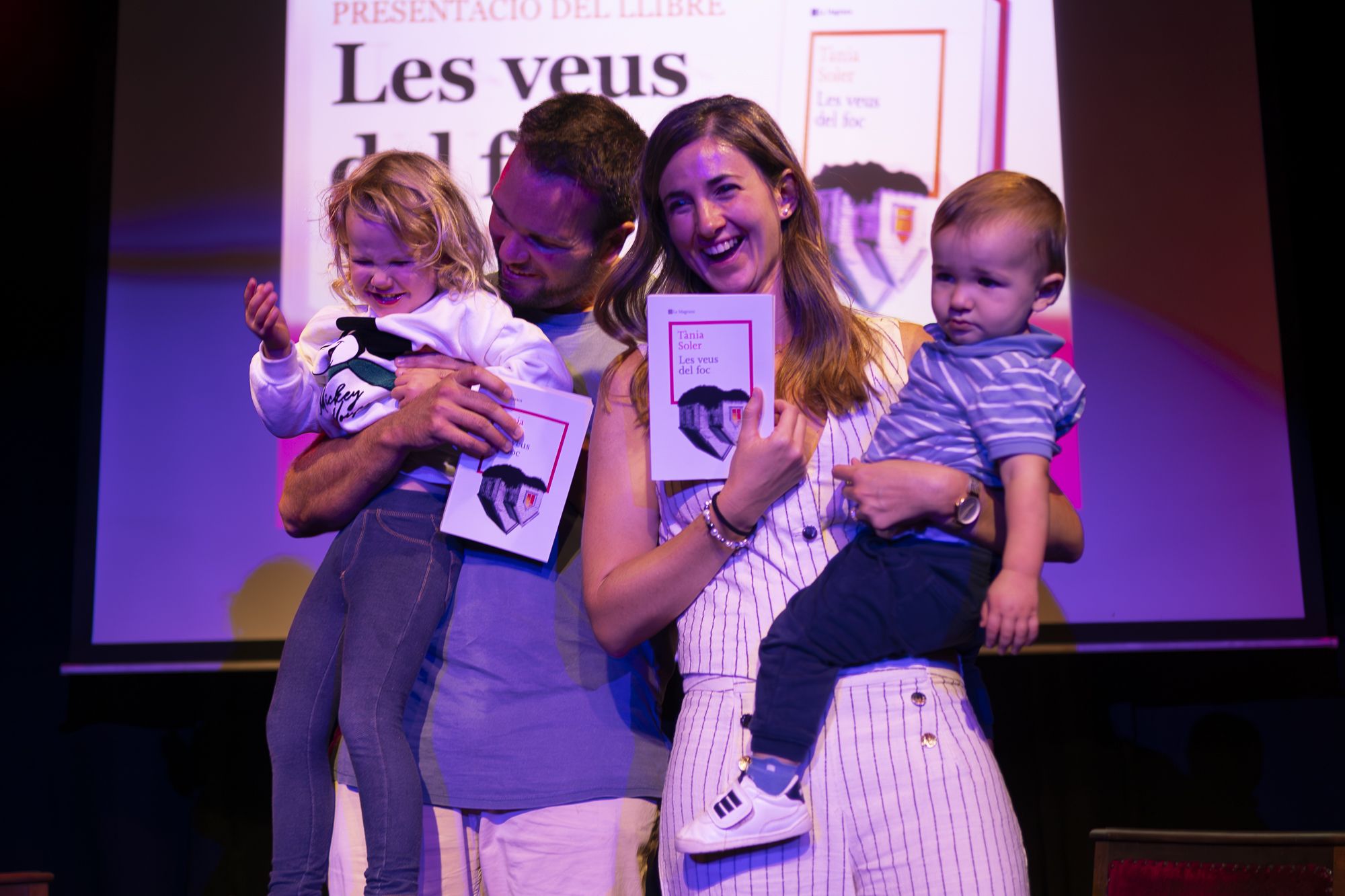 Presentació del llibre "Les Veus del Foc". FOTO: Mireia Comas (TOT Sant Cugat)