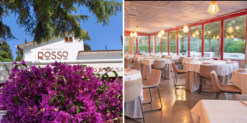 Rosso restaurant santcugat