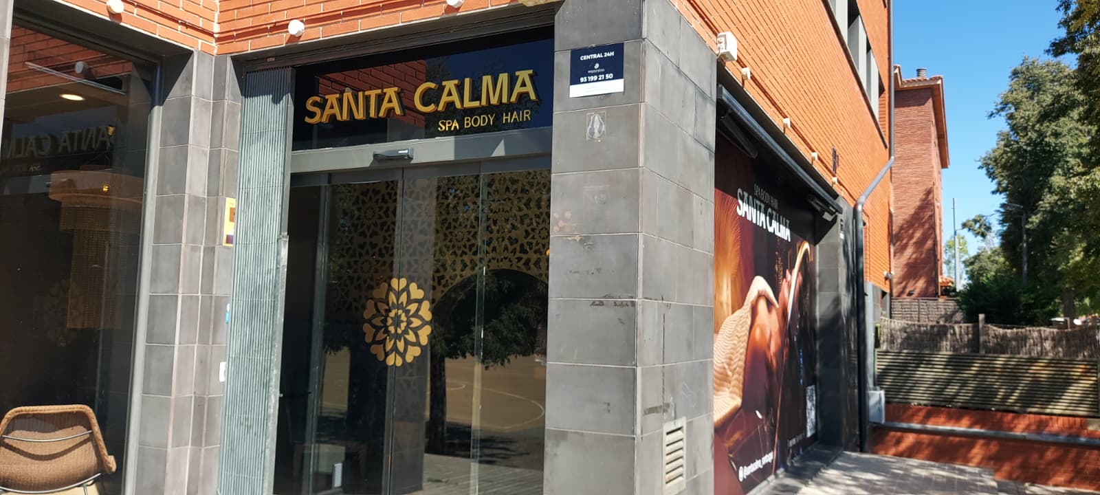 Façana del centre de massatge capil·lar SPA Body Hair Santa Calma. FOTO: TOT