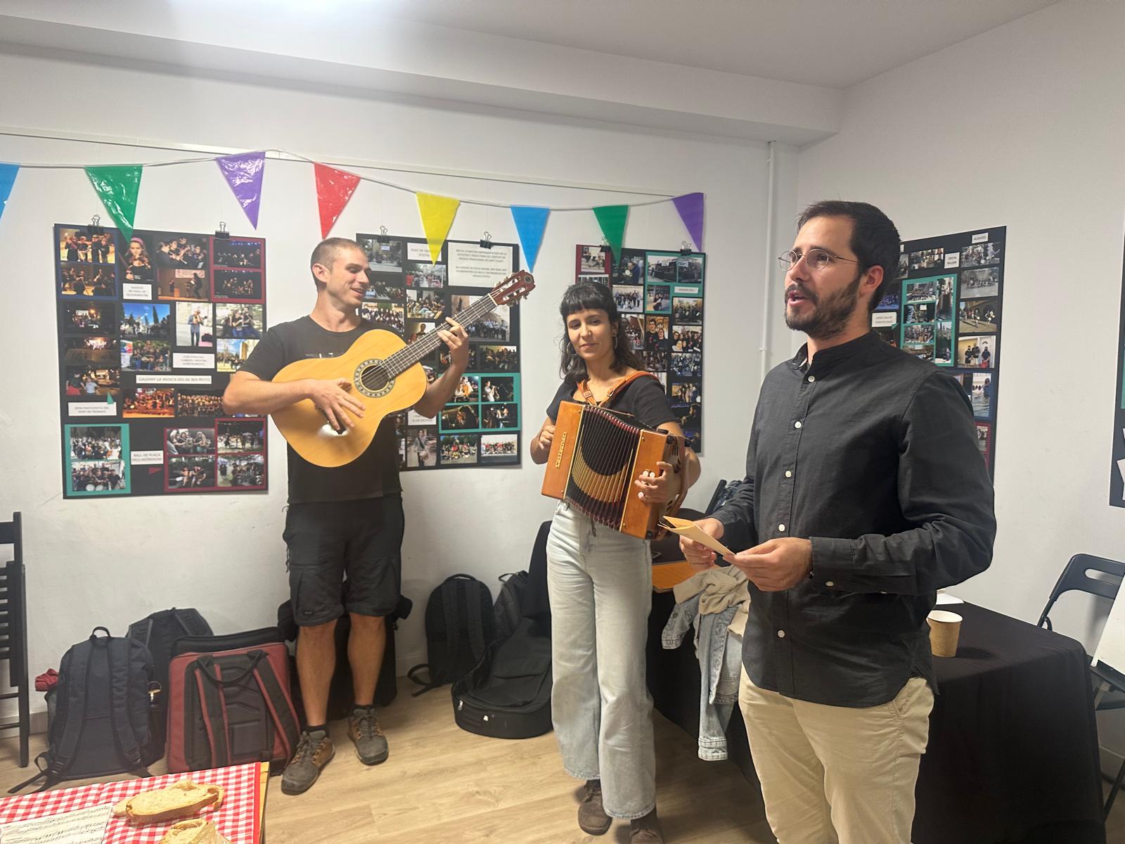 Sant Cugat presenta 'De Cantada', sopars cantats per a la convivència i la cultura popular. FOTO: Lluna Fabregat