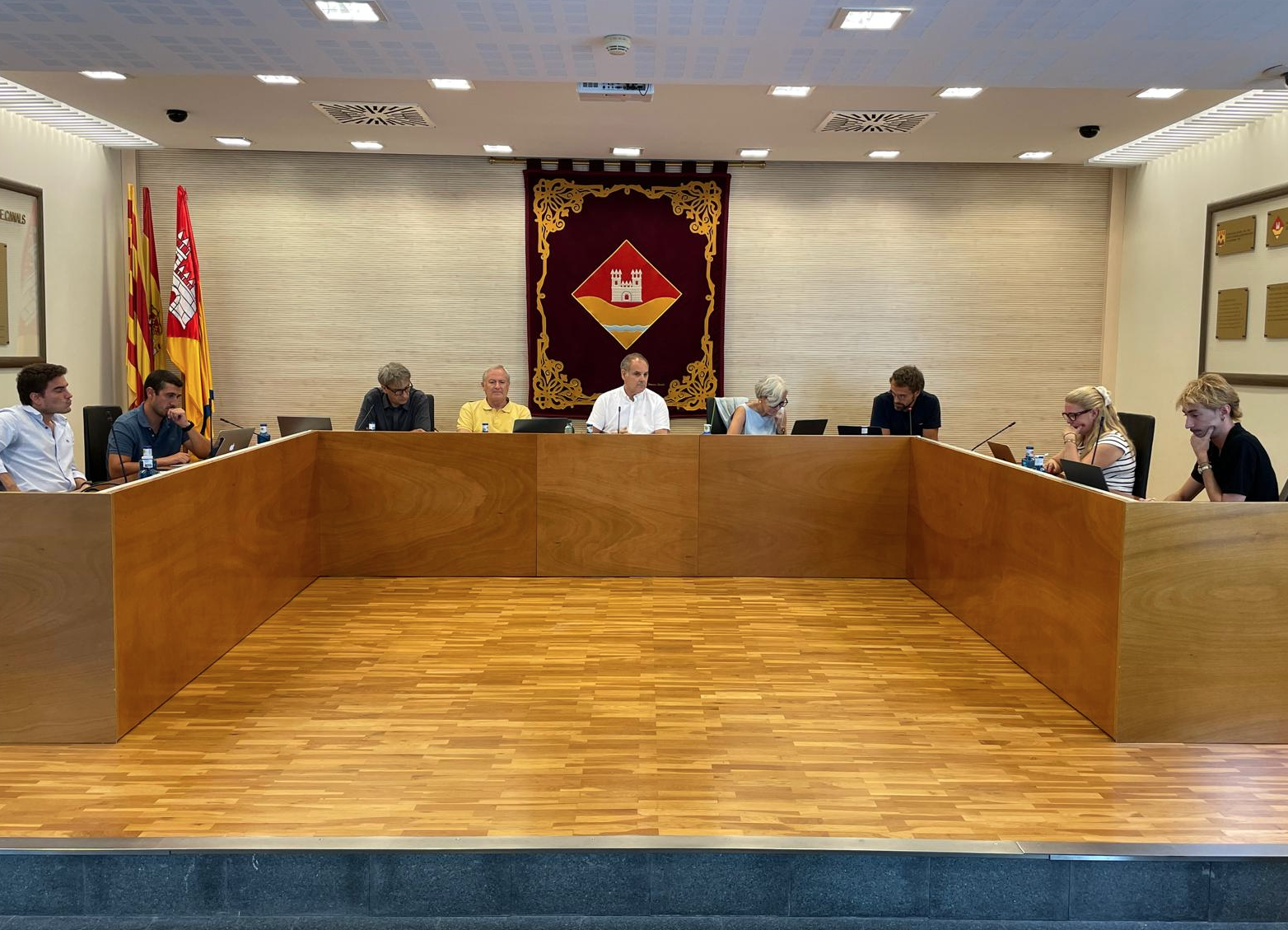 El ple de la Junta de Veïns de Valldoreix FOTO: EMD Valldoreix