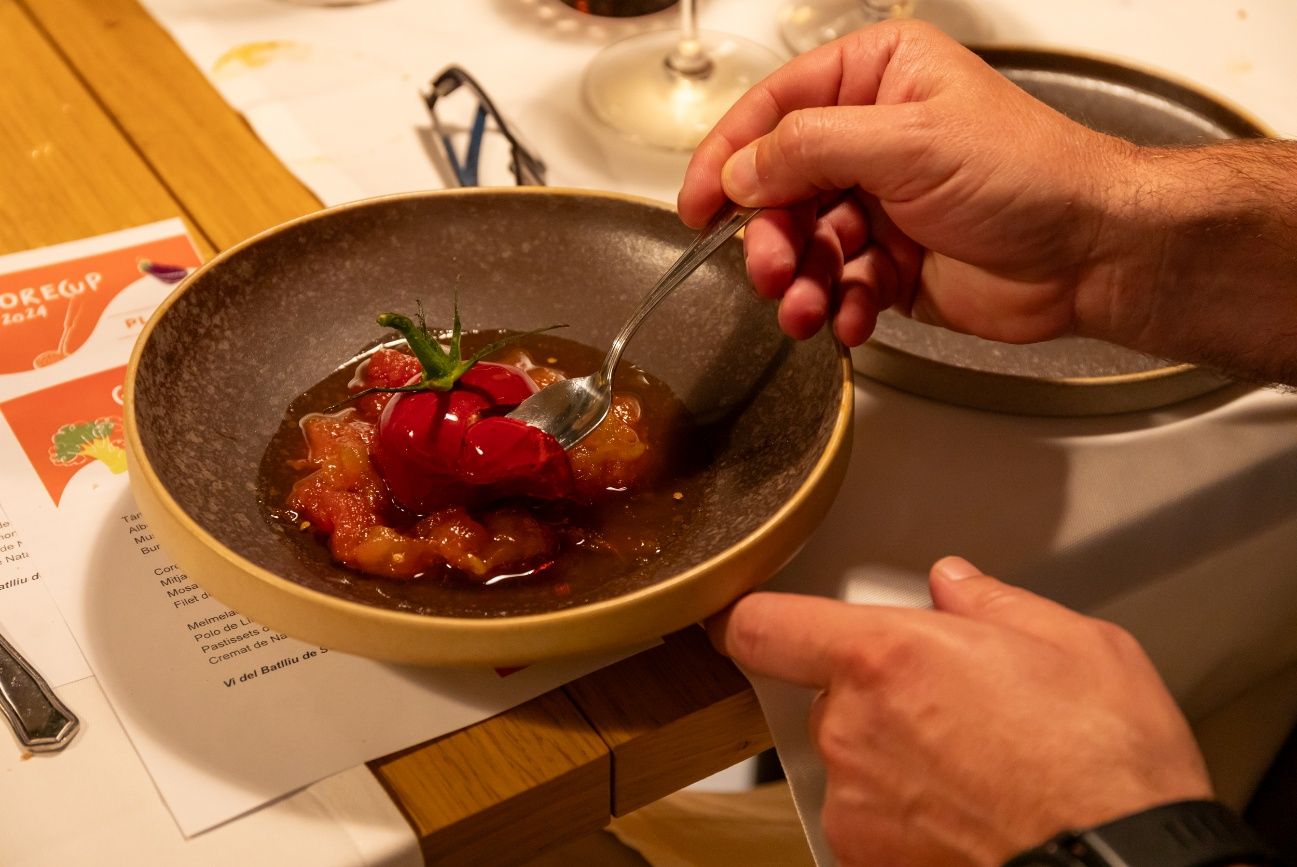 Jornada de Gastrorecup al restaurant de l’Hotel Pessets de Sort. Lleida. FOTO: Departament d’Agricultura