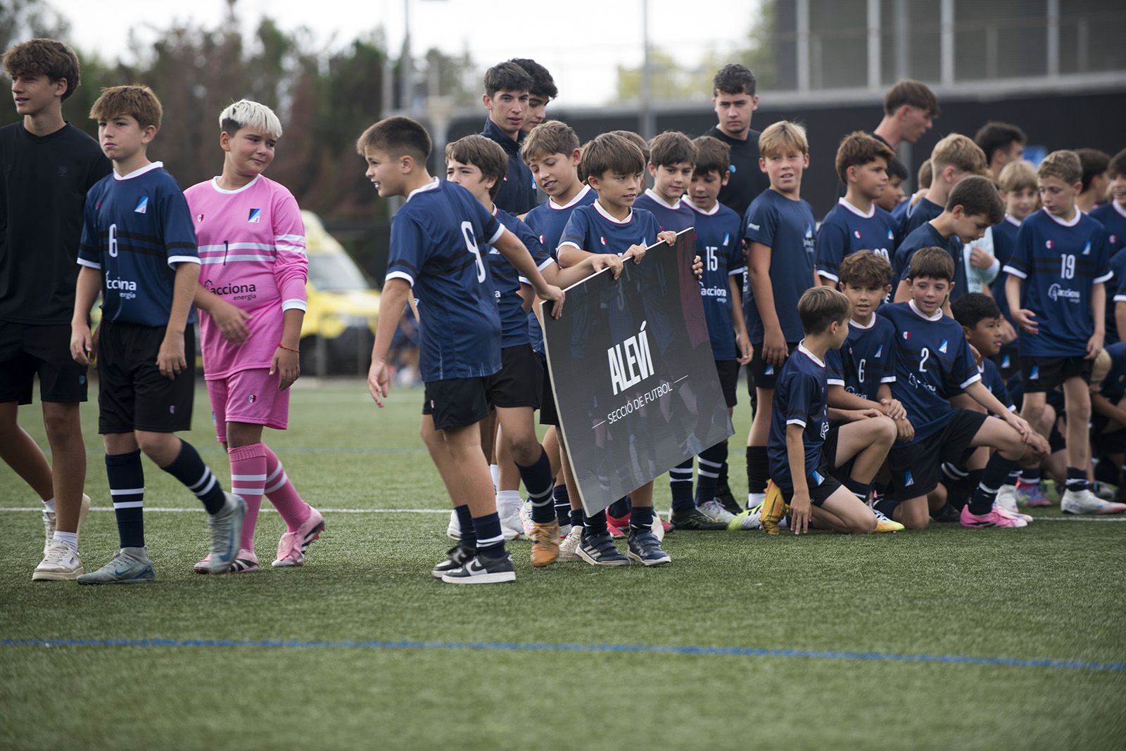 Presentació equips del Junior FC. FOTO: Bernat Millet.