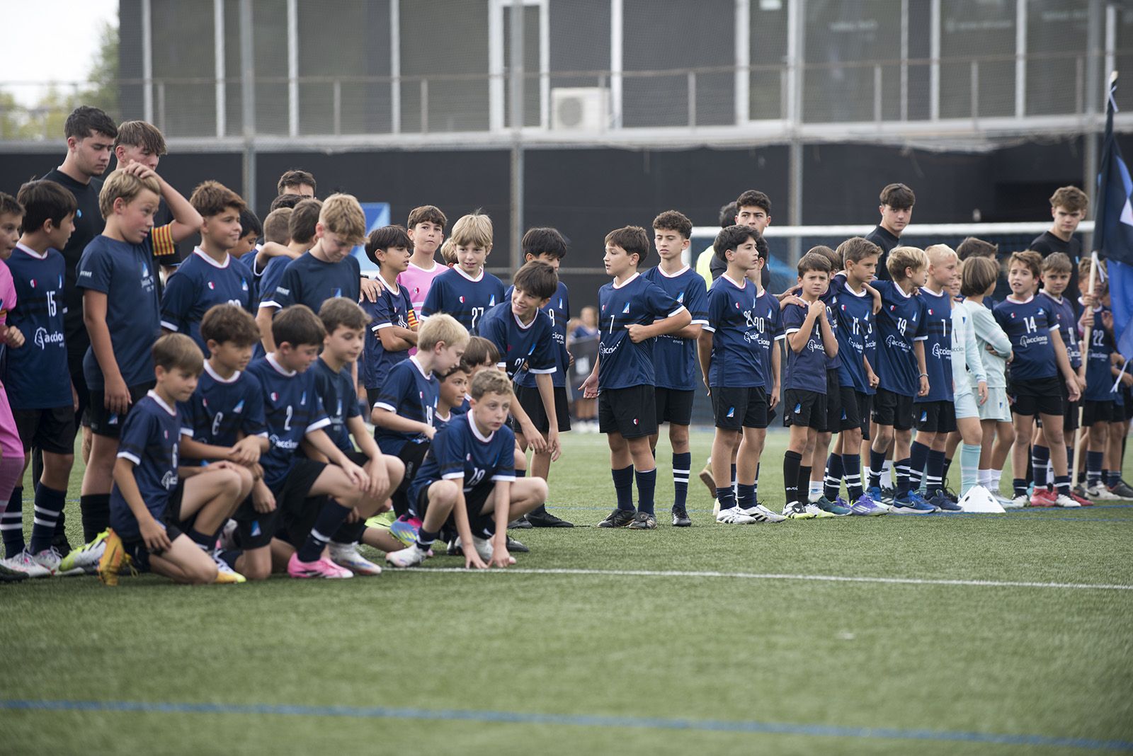 Presentació equips del Junior FC. FOTO: Bernat Millet.