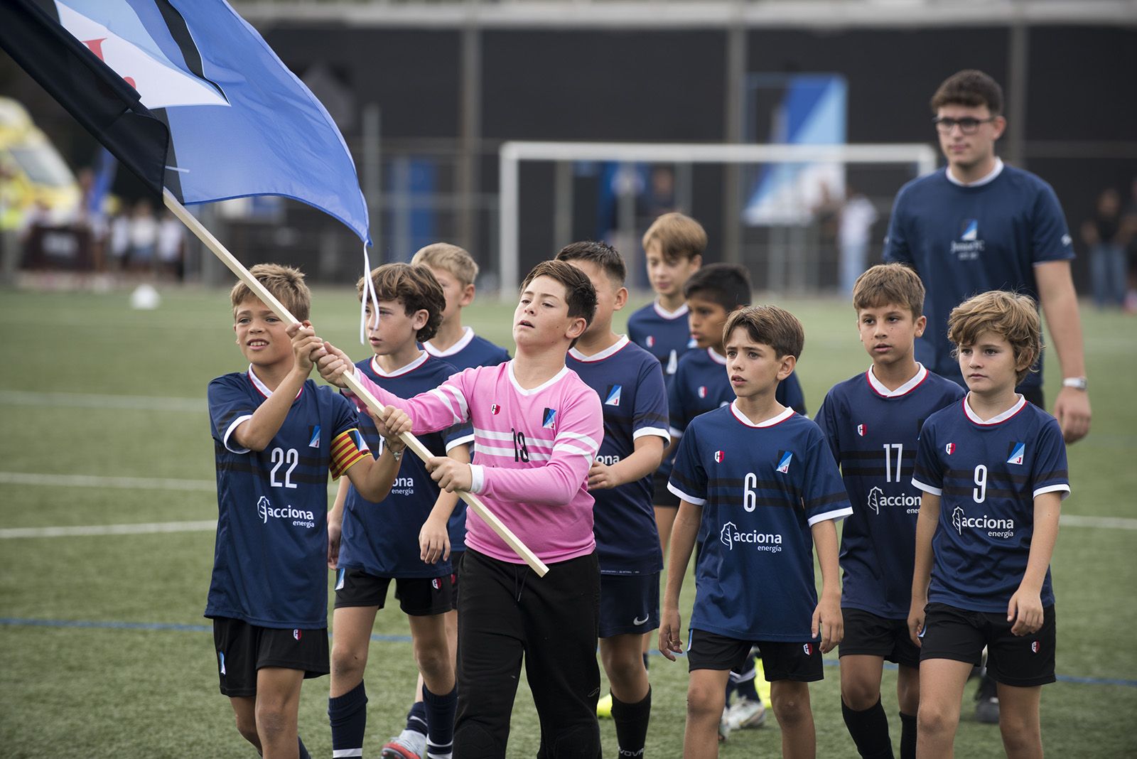 Presentació equips del Junior FC. FOTO: Bernat Millet.