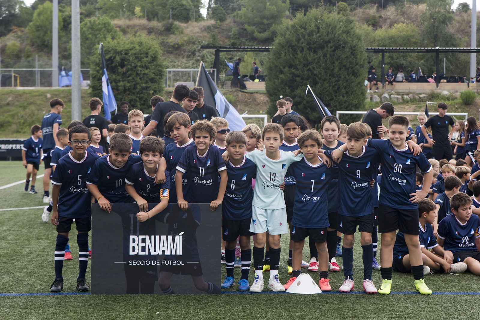 Presentació equips del Junior FC. FOTO: Bernat Millet.