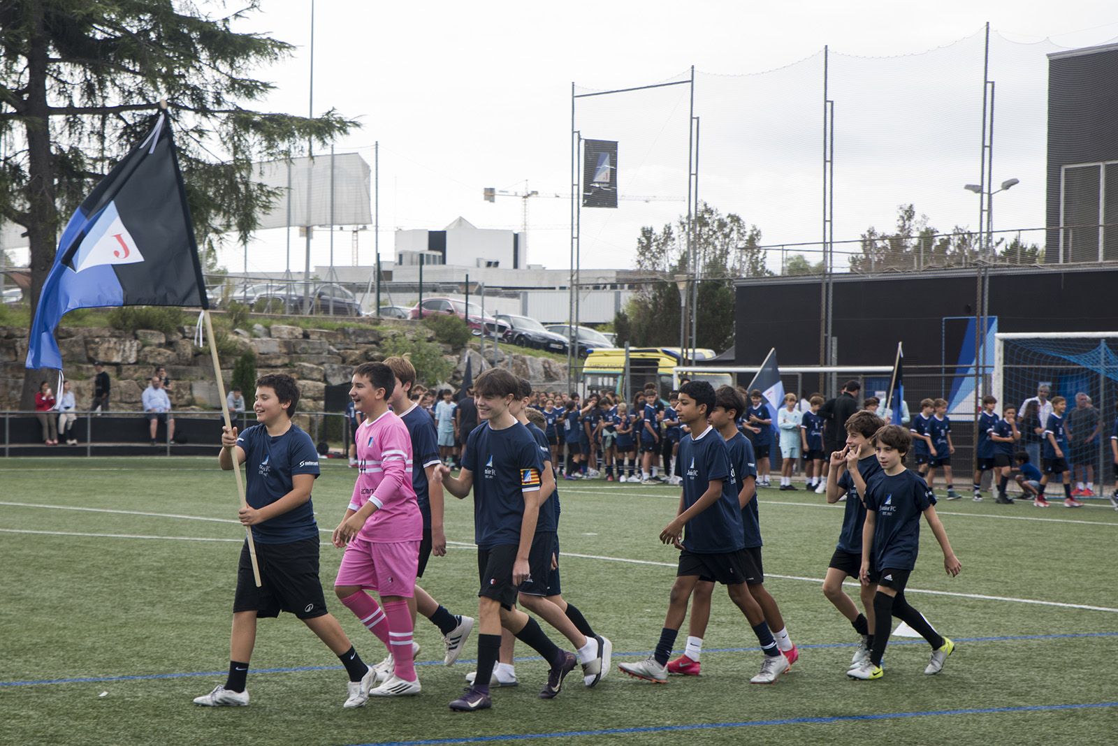 Presentació equips del Junior FC. FOTO: Bernat Millet.