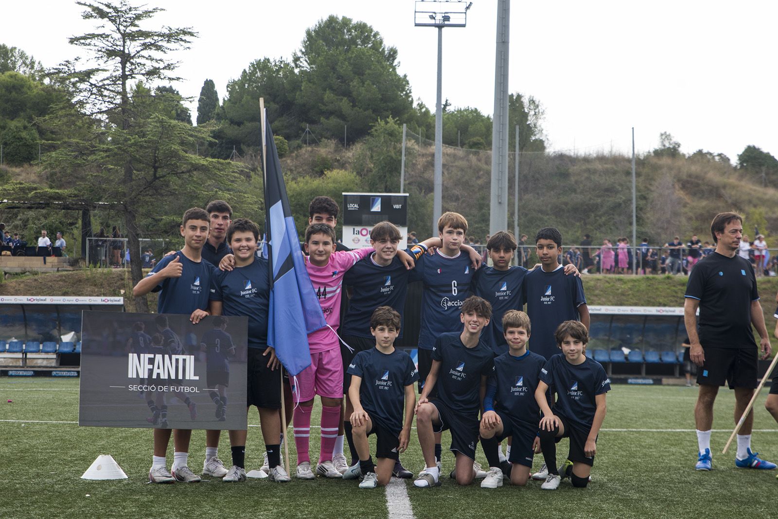 Presentació equips del Junior FC. FOTO: Bernat Millet.