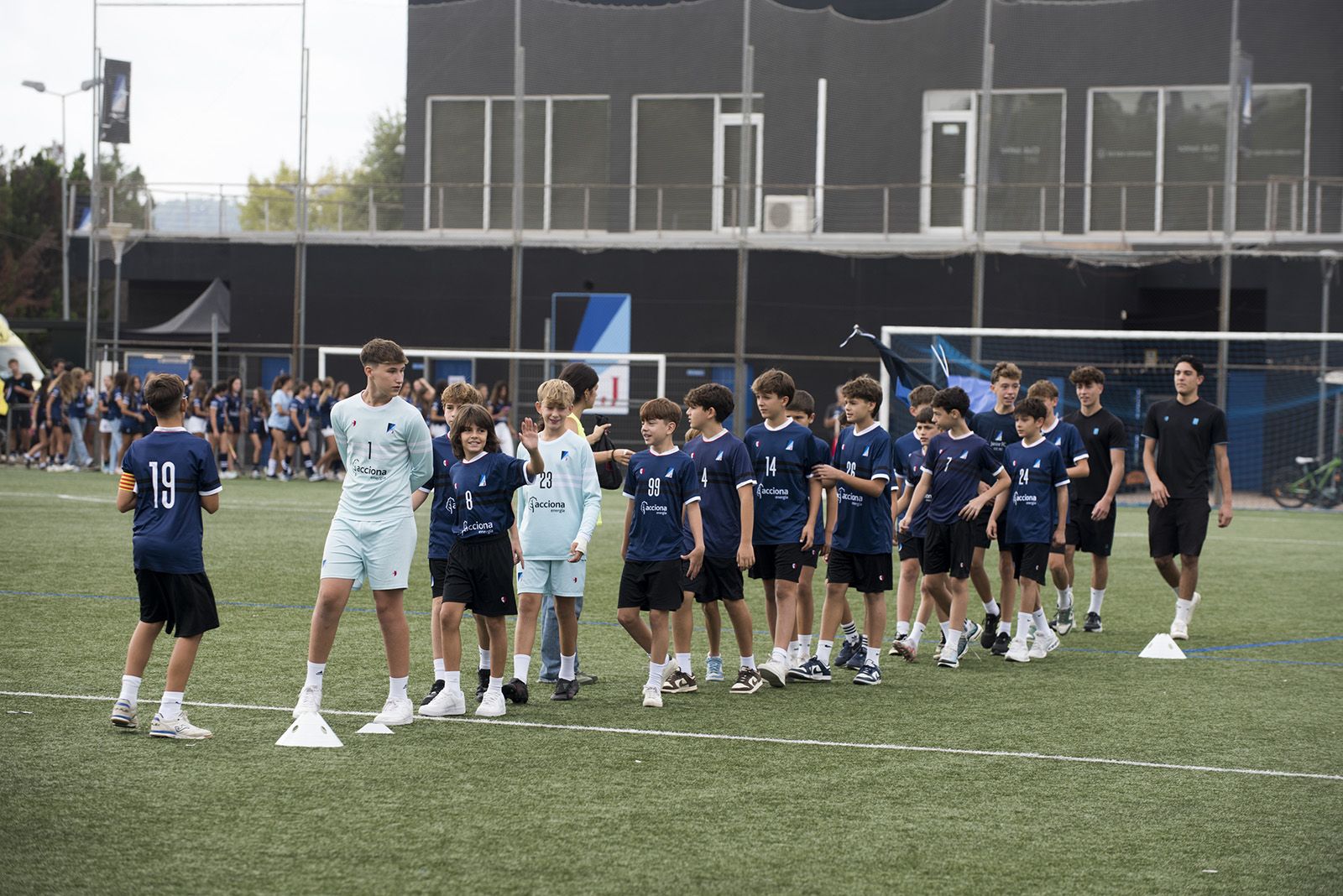 Presentació equips del Junior FC. FOTO: Bernat Millet.