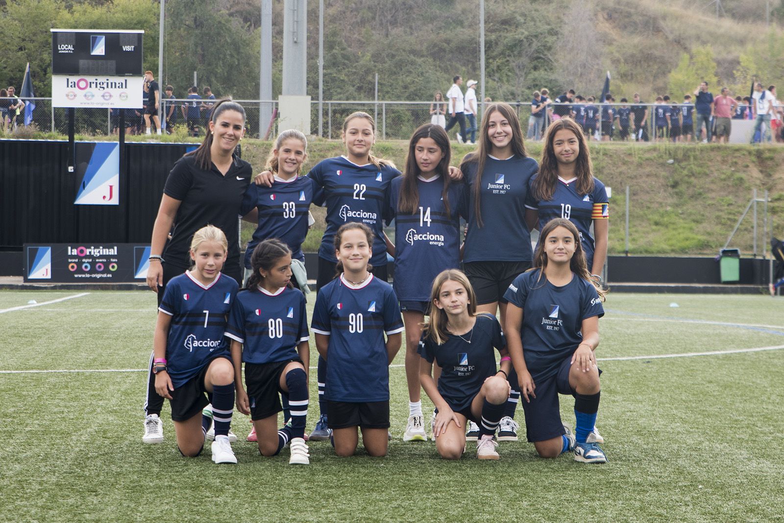 Presentació equips del Junior FC. FOTO: Bernat Millet.