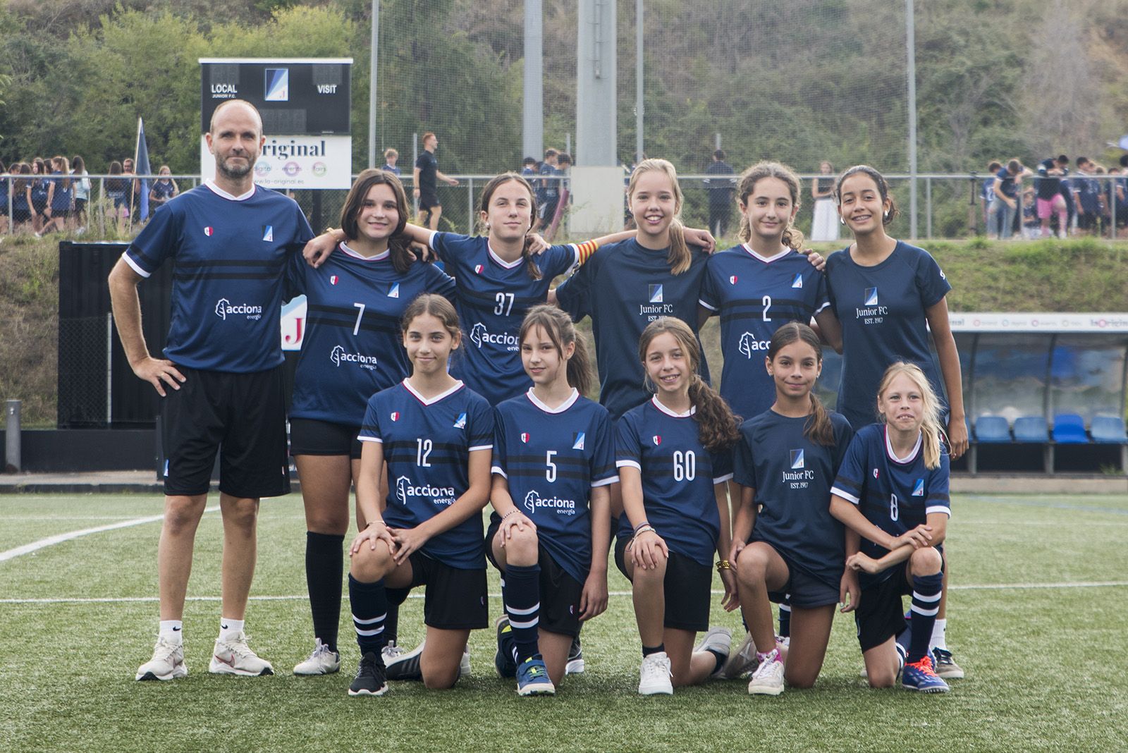 Presentació equips del Junior FC. FOTO: Bernat Millet.