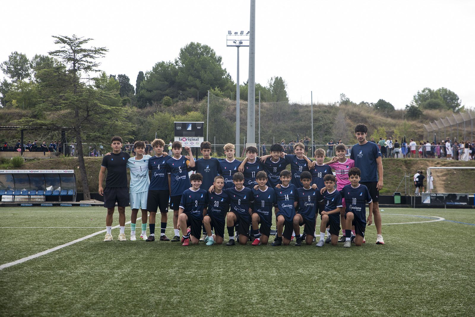 Presentació equips del Junior FC. FOTO: Bernat Millet.