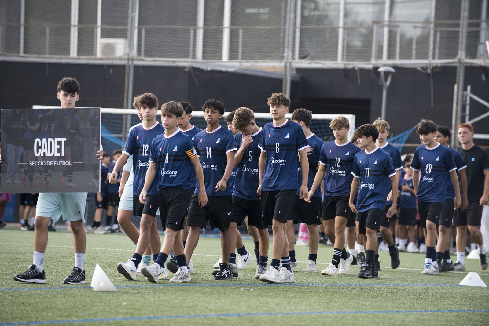 Presentació equips del Junior FC. FOTO: Bernat Millet.