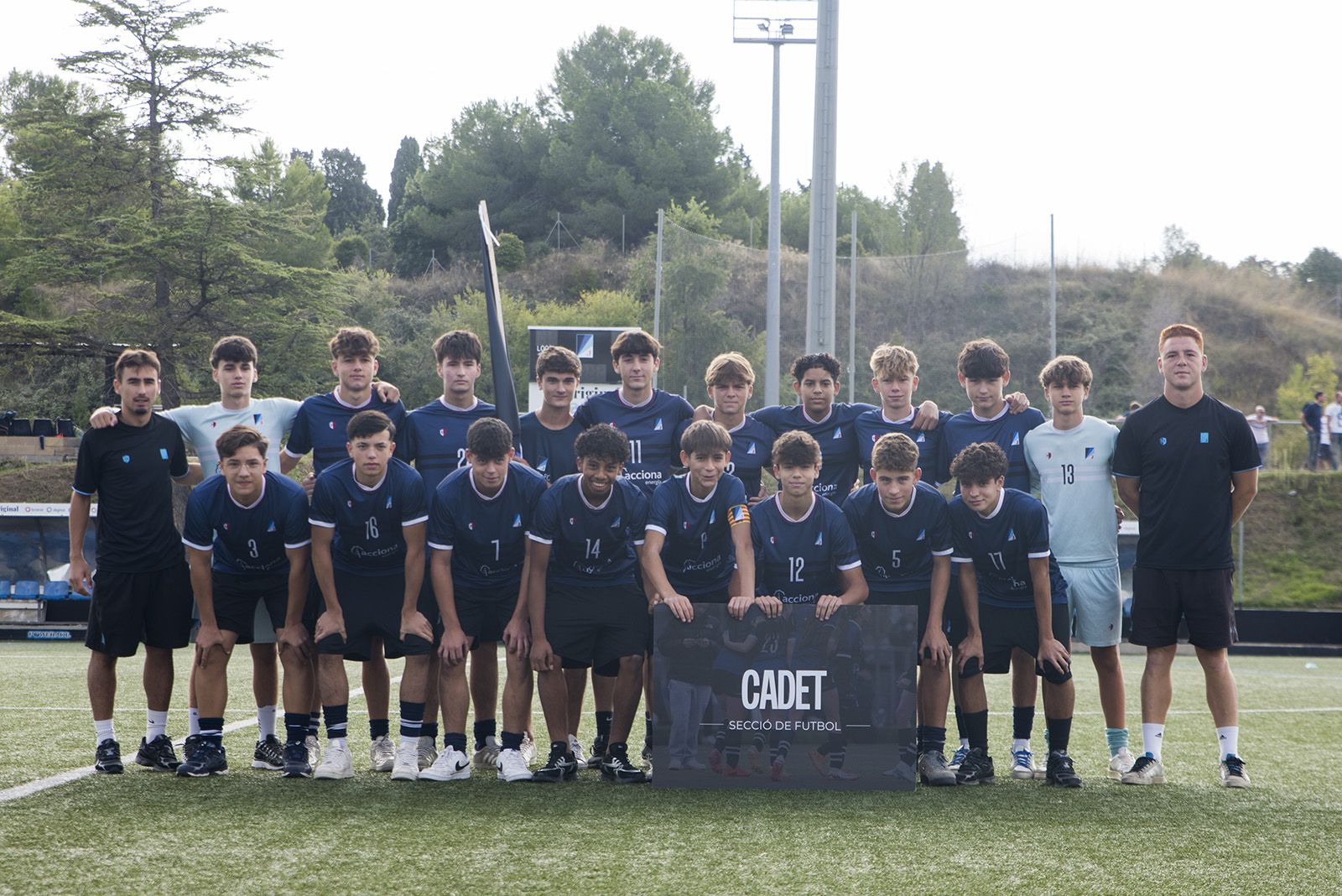 Presentació equips del Junior FC. FOTO: Bernat Millet.