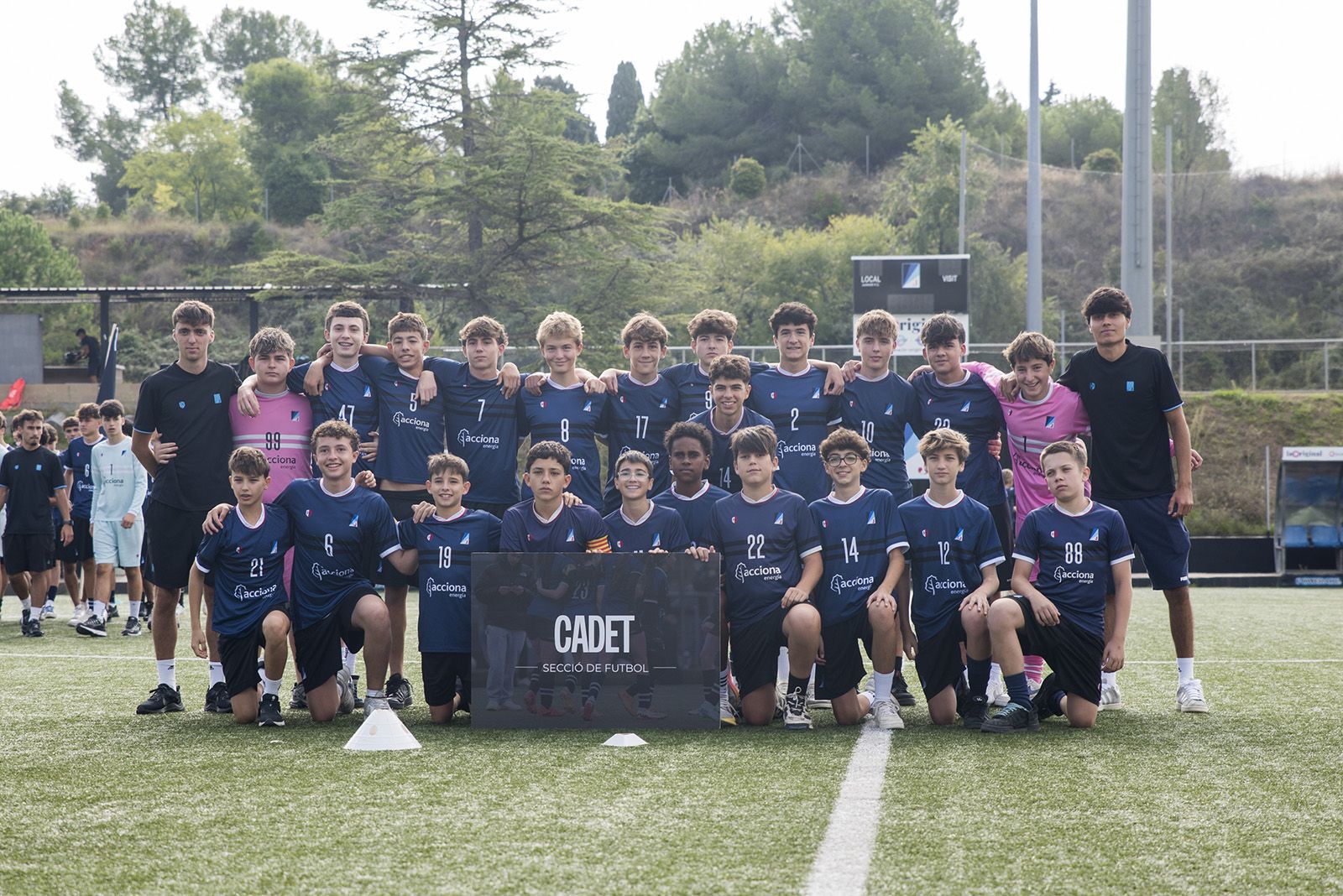 Presentació equips del Junior FC. FOTO: Bernat Millet.