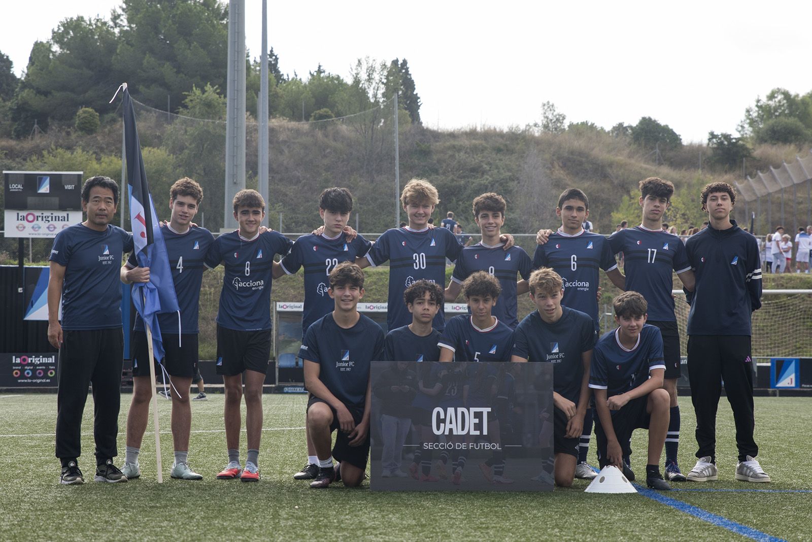 Presentació equips del Junior FC. FOTO: Bernat Millet.