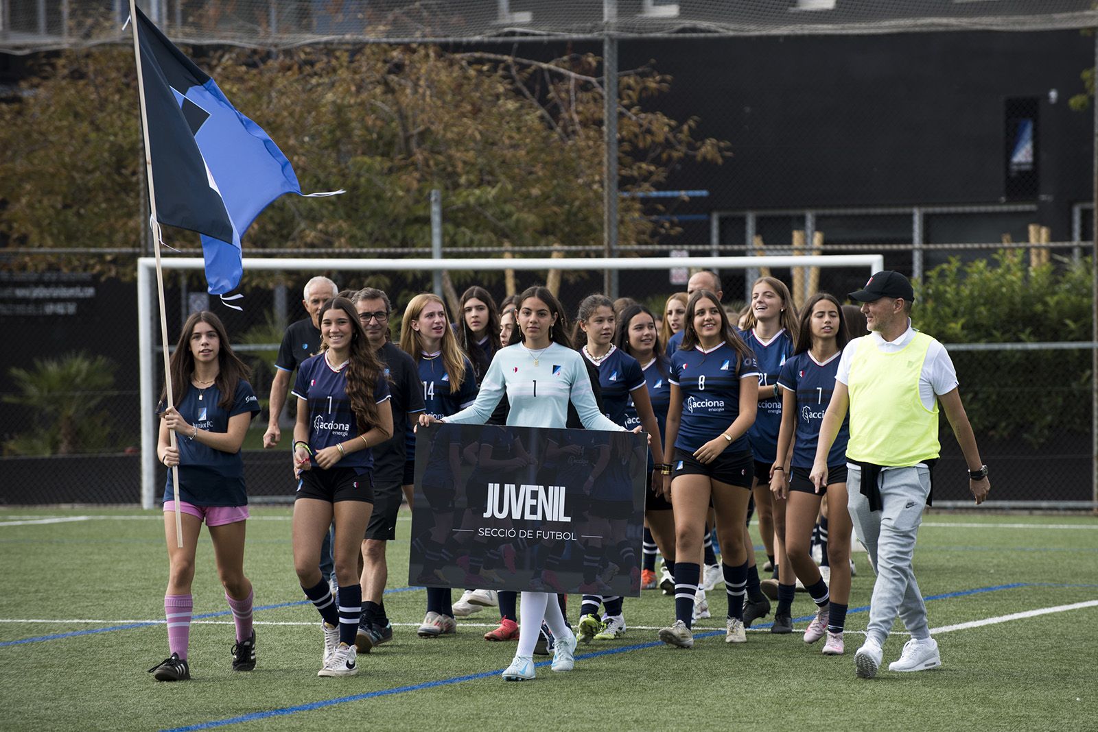 Presentació equips del Junior FC. FOTO: Bernat Millet.