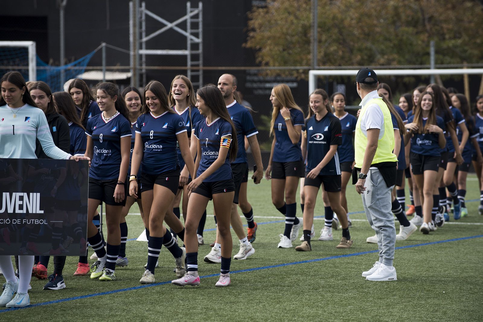 Presentació equips del Junior FC. FOTO: Bernat Millet.