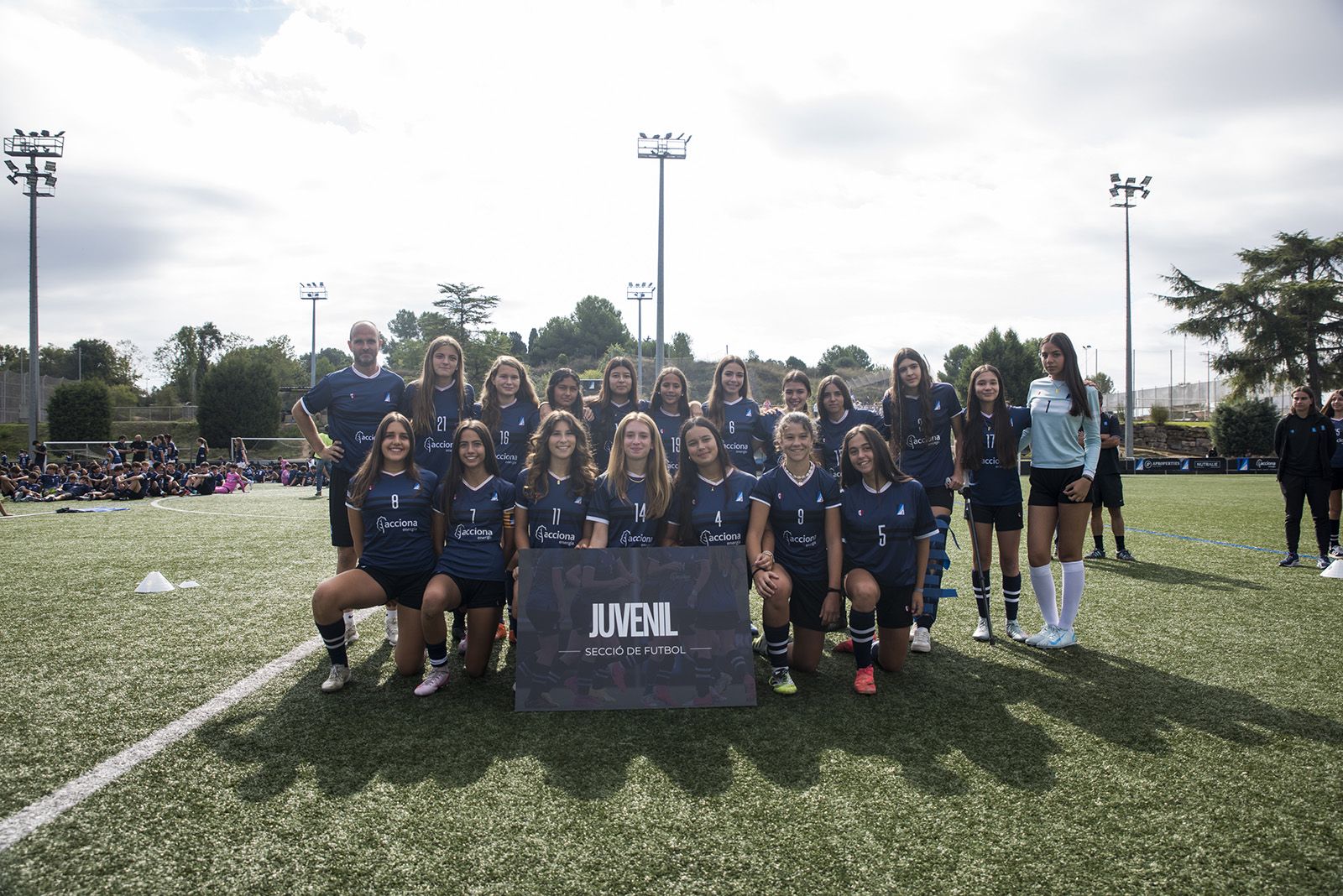 Presentació equips del Junior FC. FOTO: Bernat Millet.