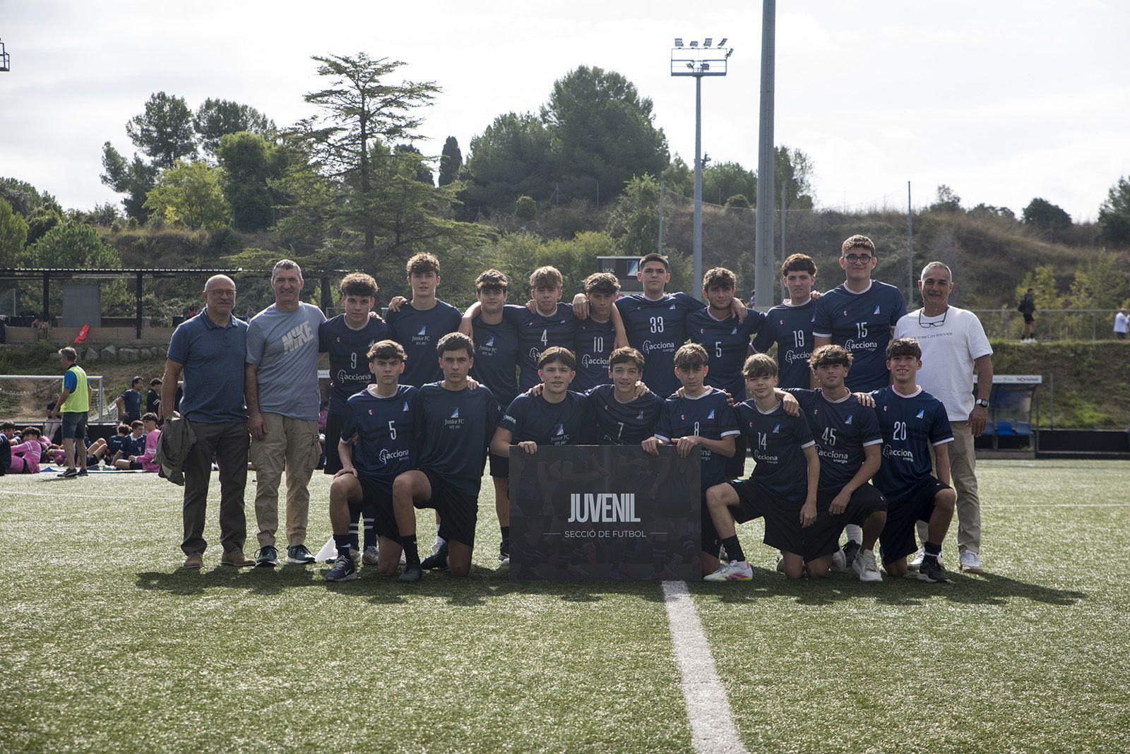 Presentació equips del Junior FC. FOTO: Bernat Millet.