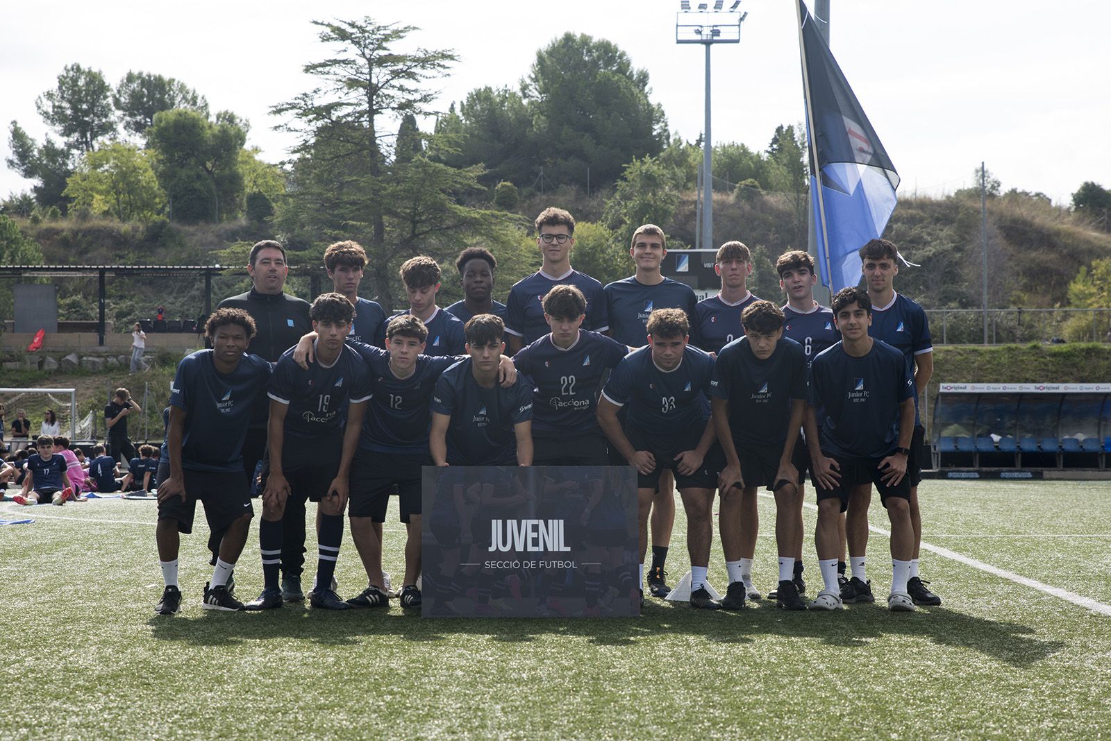 Presentació equips del Junior FC. FOTO: Bernat Millet.