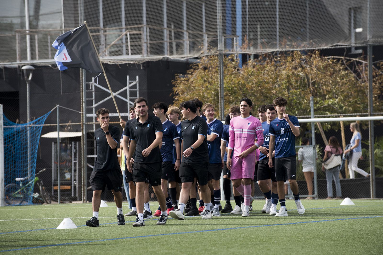 Presentació equips del Junior FC. FOTO: Bernat Millet.