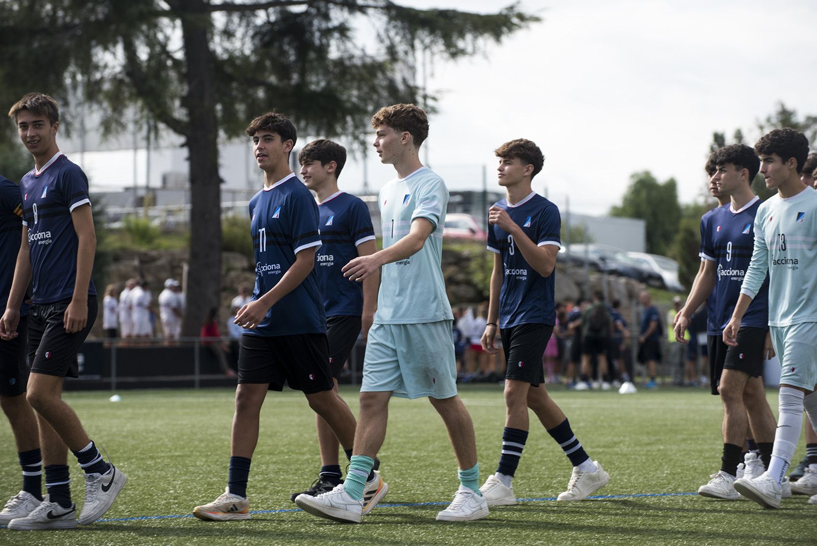 Presentació equips del Junior FC. FOTO: Bernat Millet.