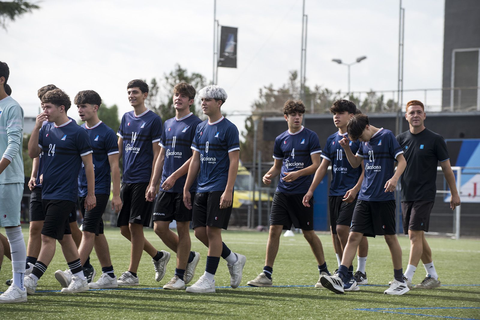 Presentació equips del Junior FC. FOTO: Bernat Millet.