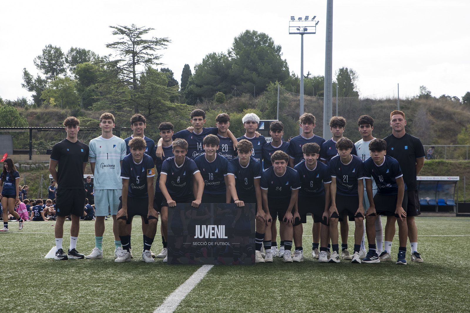 Presentació equips del Junior FC. FOTO: Bernat Millet.