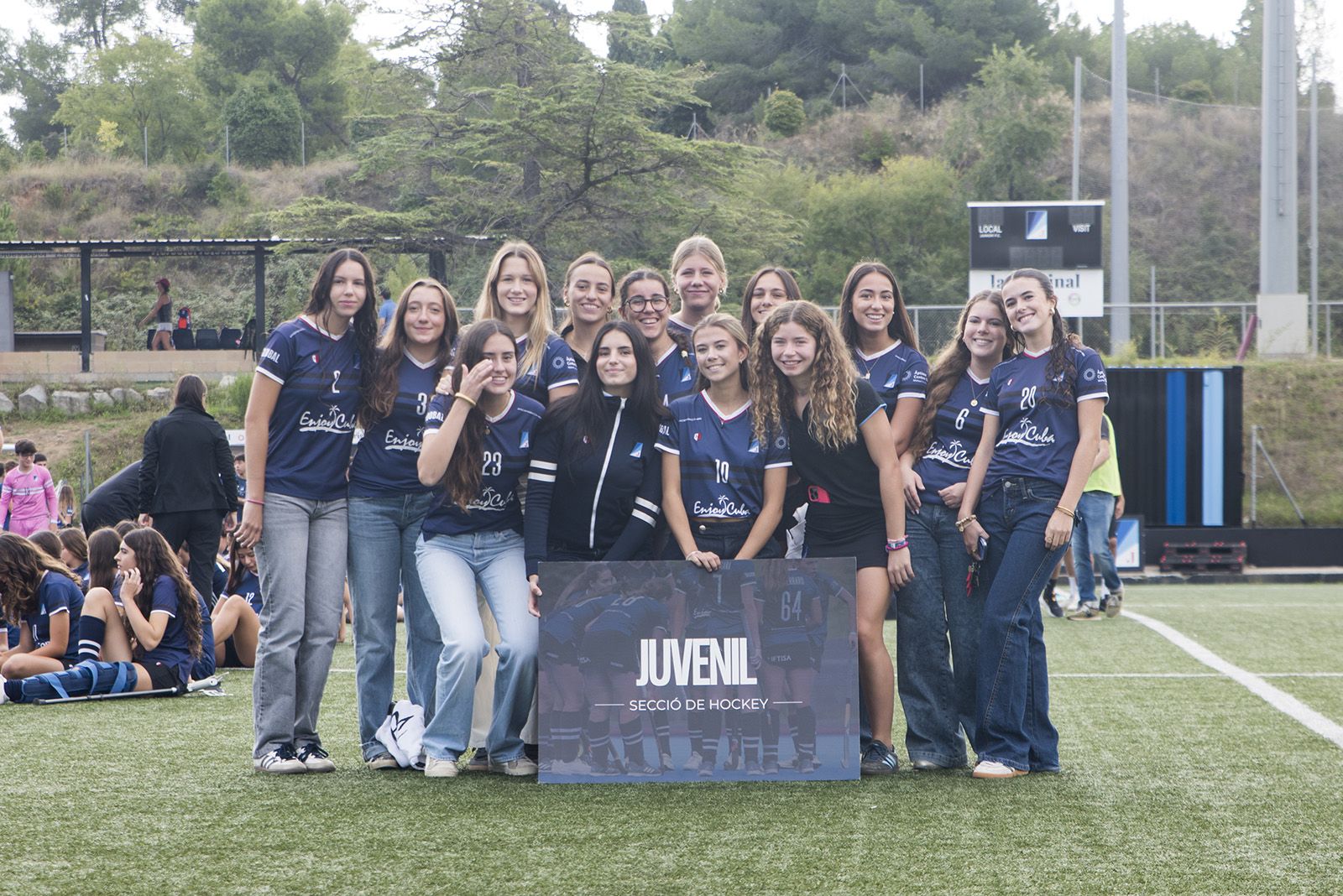 Presentació equips del Junior FC. FOTO: Bernat Millet.