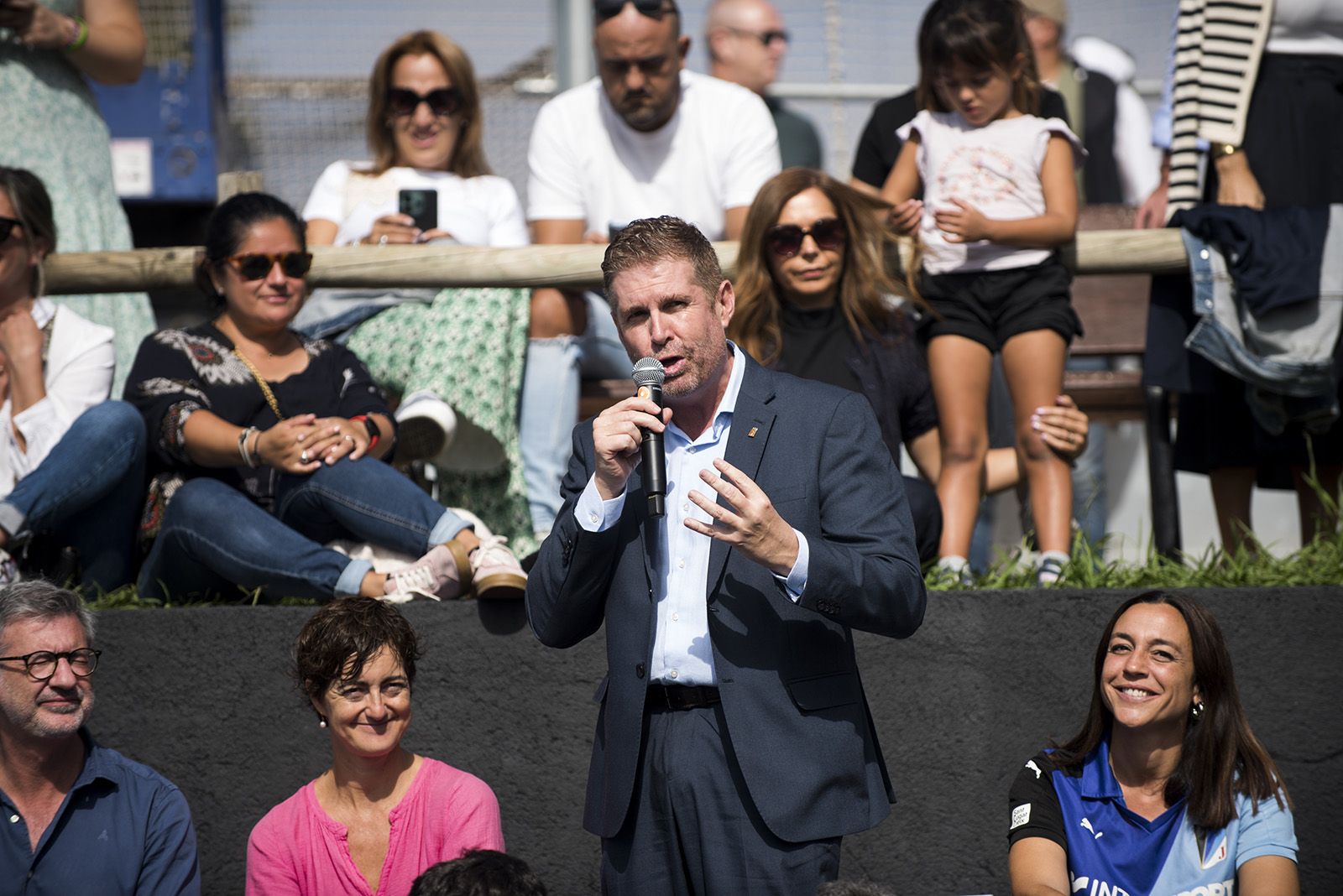 Presentació equips del Junior FC. FOTO: Bernat Millet.