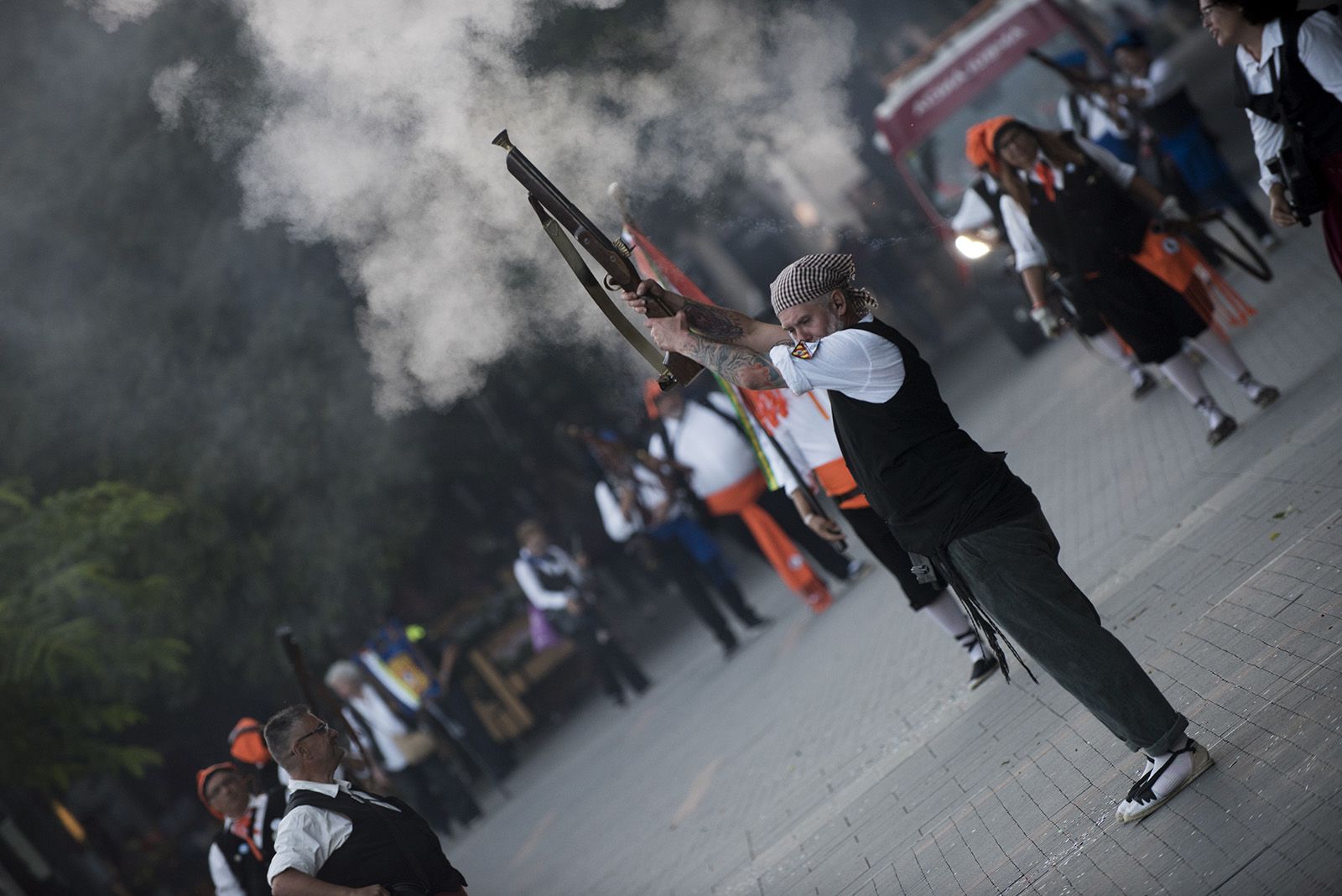 Trobada trabucaire. FOTO: Bernat Millet.