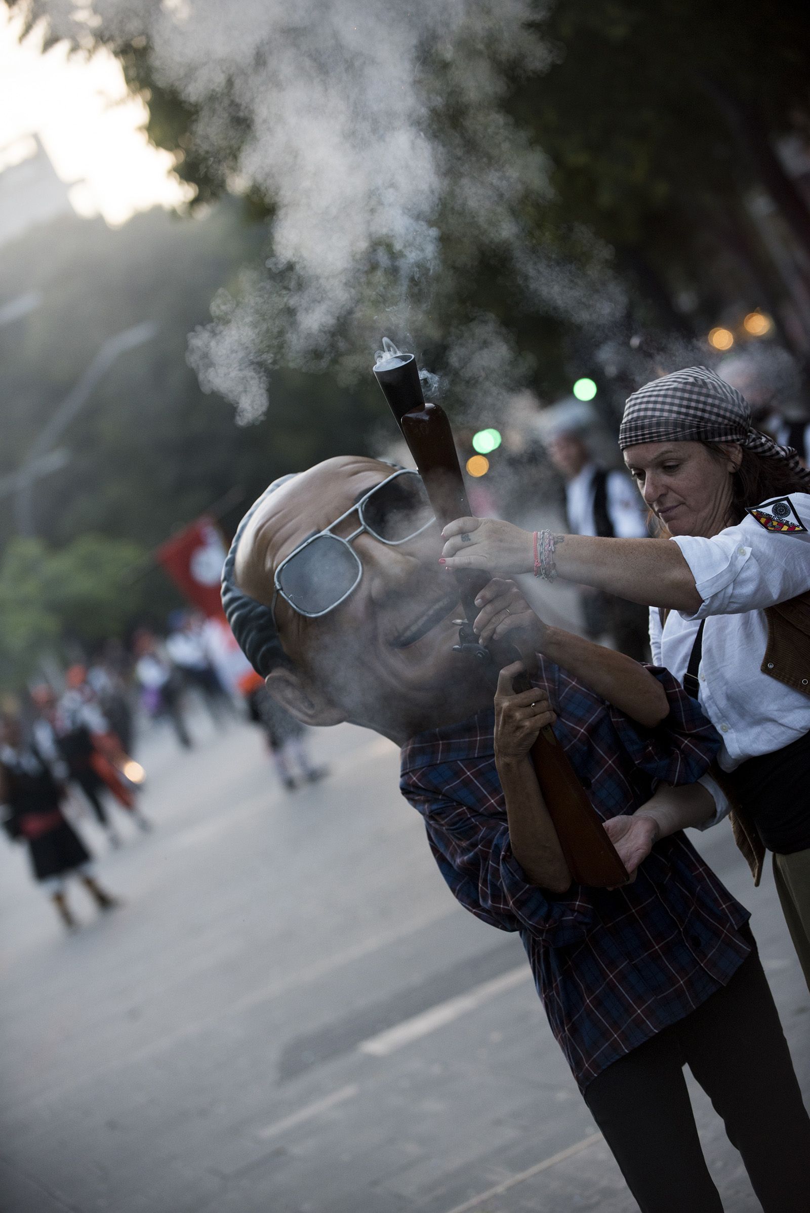 Trobada trabucaire. FOTO: Bernat Millet.