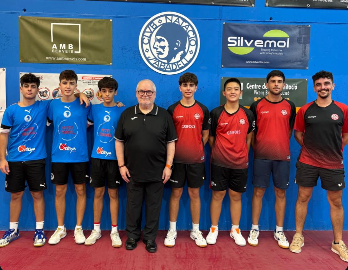 La Unió Esportiva Sant Cugat perd en el seu debut. FOTO: @uesc_tt