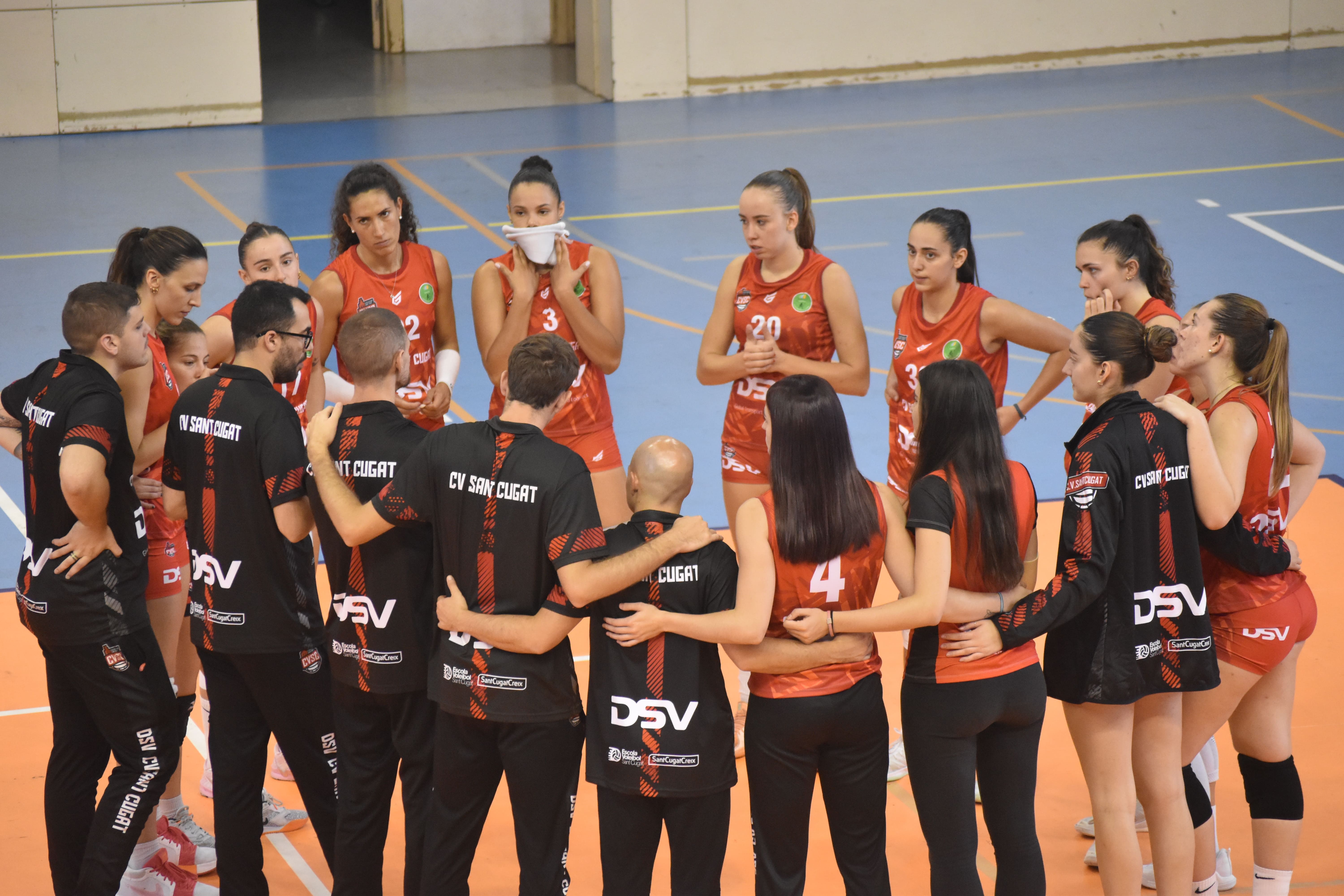 Club Voleibol Sant Cugat. FOTO: Lluna Fabregat
