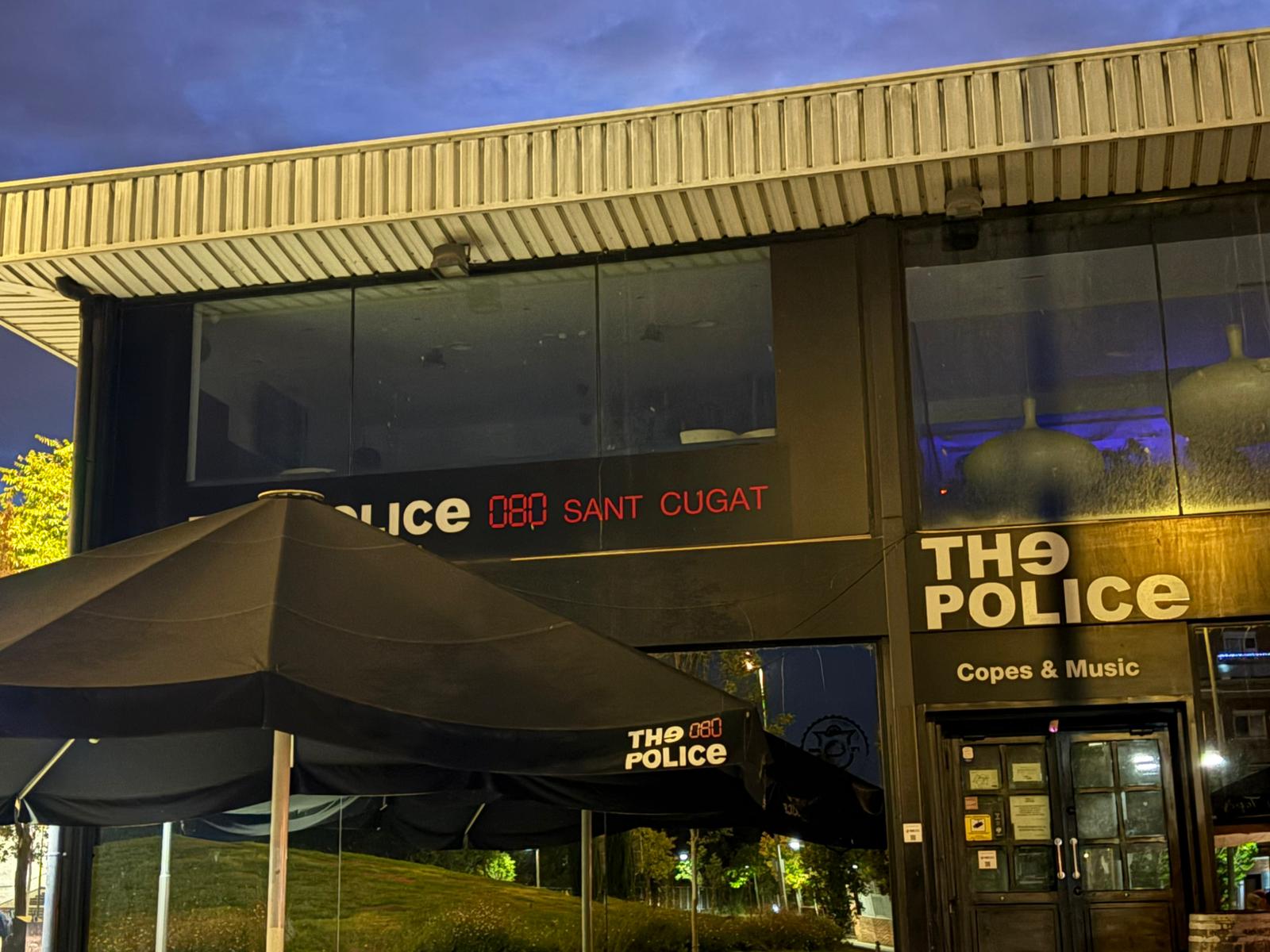 The Police a Sant Cugat, tancat FOTO: Àgata Guinó (TOT Sant Cugat)