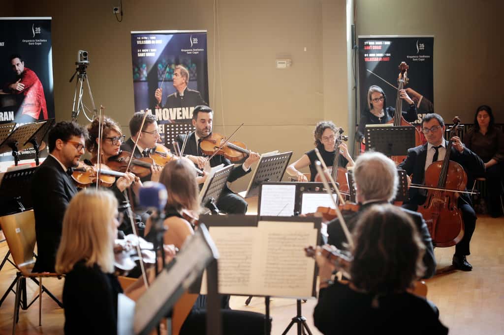 Concert presentació de la temporada 2025-2026 de l'Orquestra Simfònica Sant Cugat. FOTO: Orquestra Simfònica Sant Cugat.