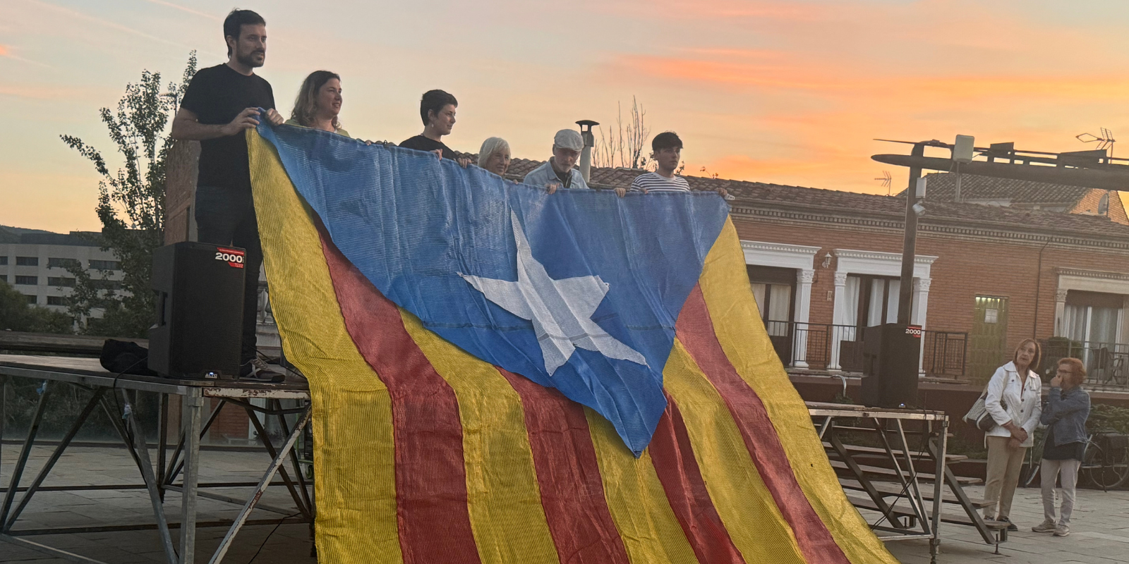 Vuitè aniversari del referèndum de l'1 d'octubre. FOTO: TOT Sant Cugat