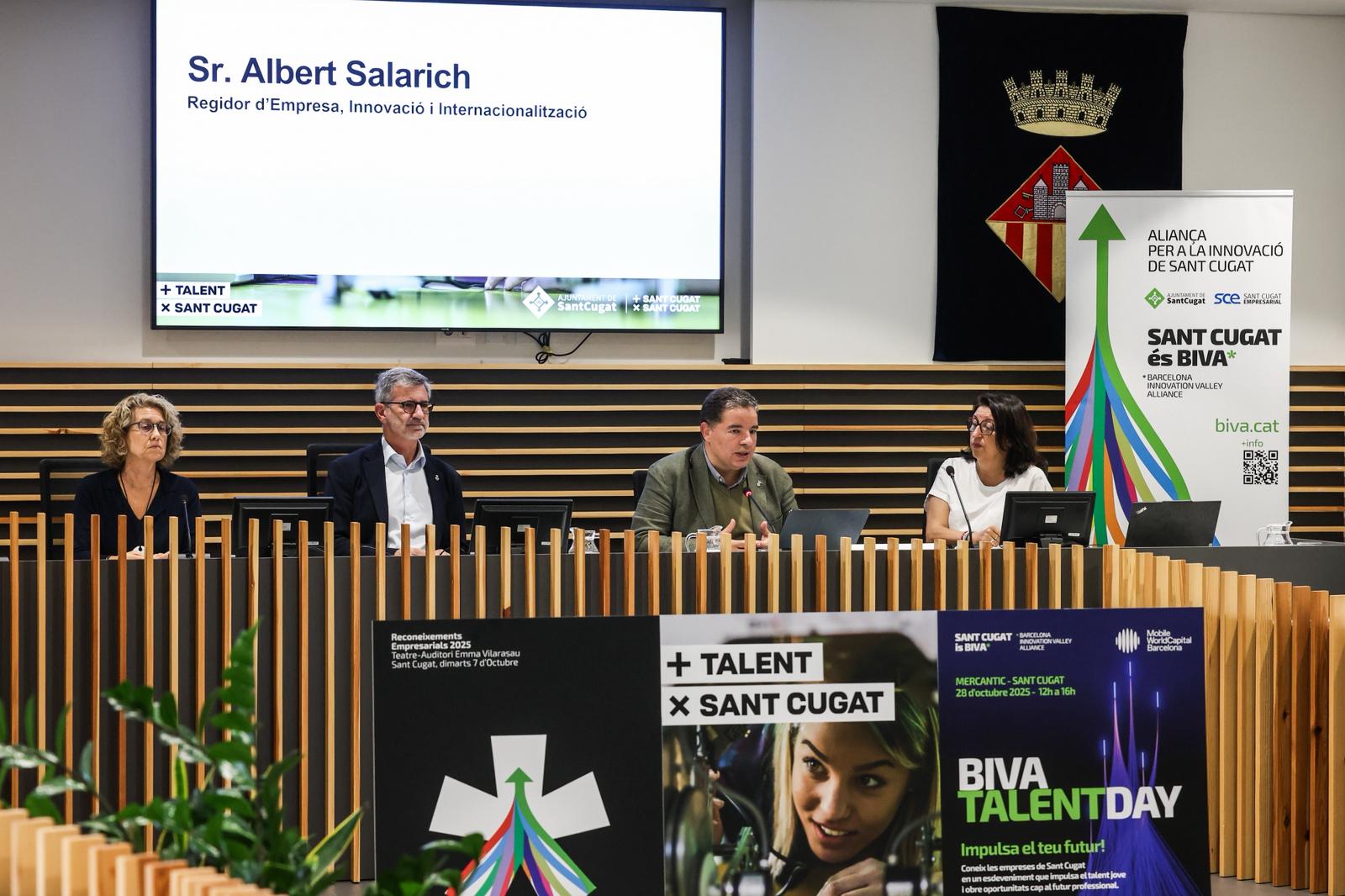 Presentació del programa + Talent x Sant Cugat. FOTO: Ajuntament